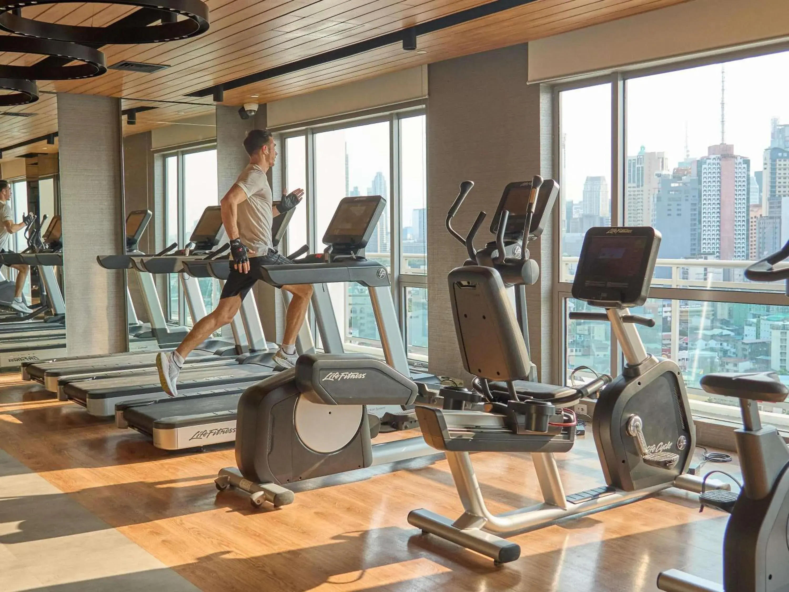 Fitness centre/facilities in Novotel Suites Manila at Acqua Fitness centre/facilities in Novotel Suites Manila at Acqua