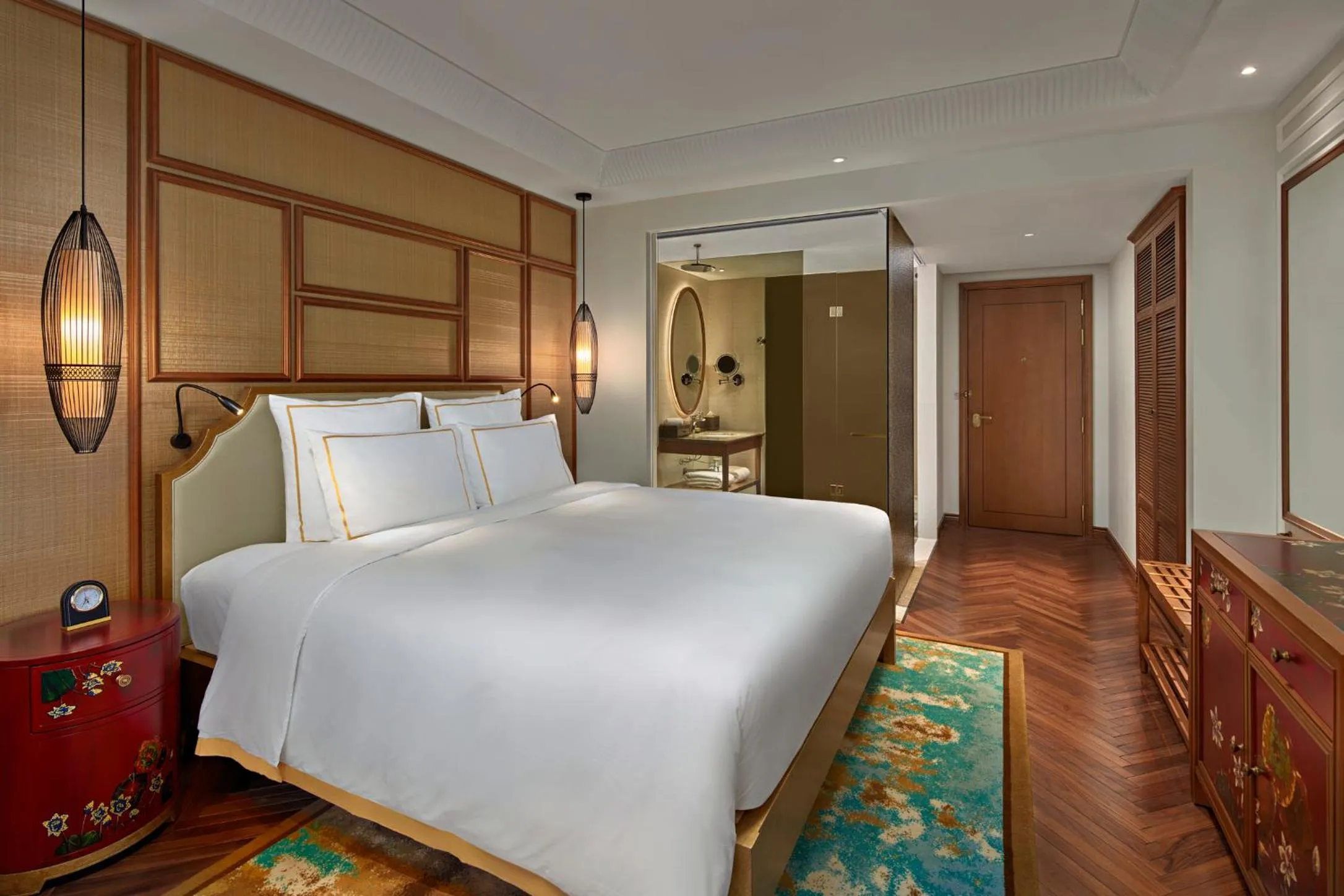 Bed in Grand Mercure Hanoi