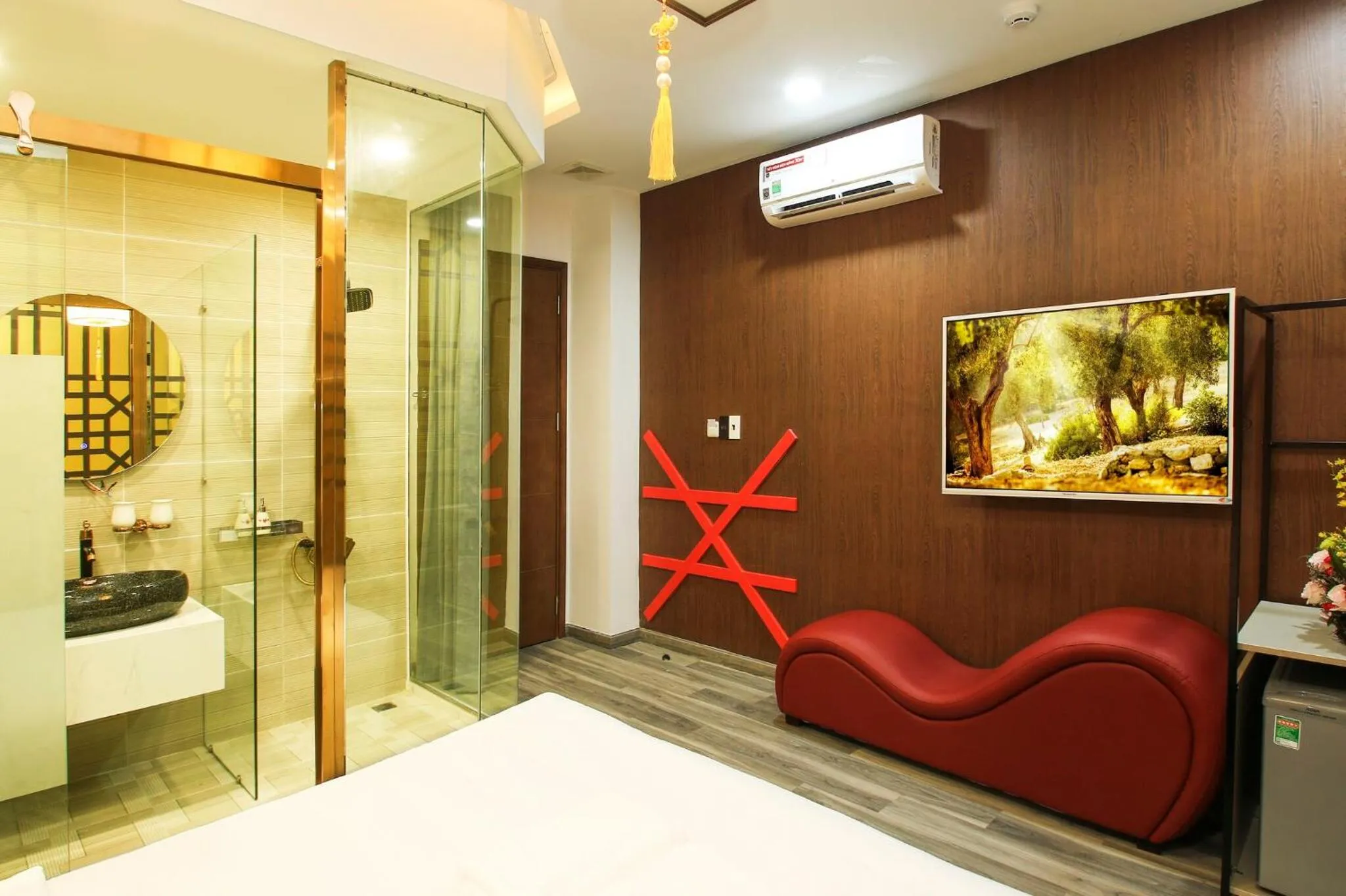 Decorative detail in EROS Hotel - Love Hotel