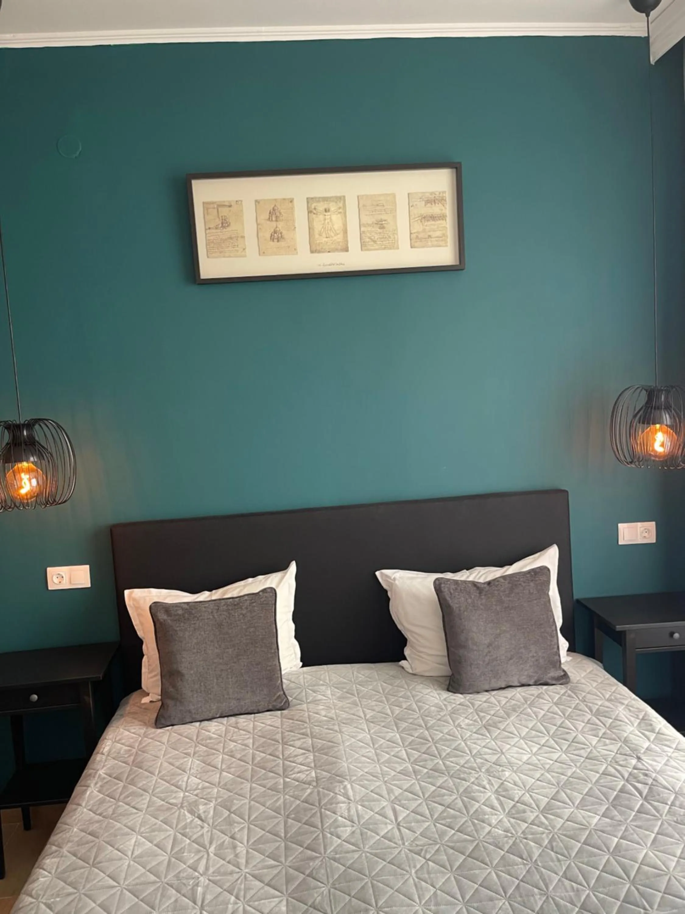 Bedroom, Bed in Hotel Art