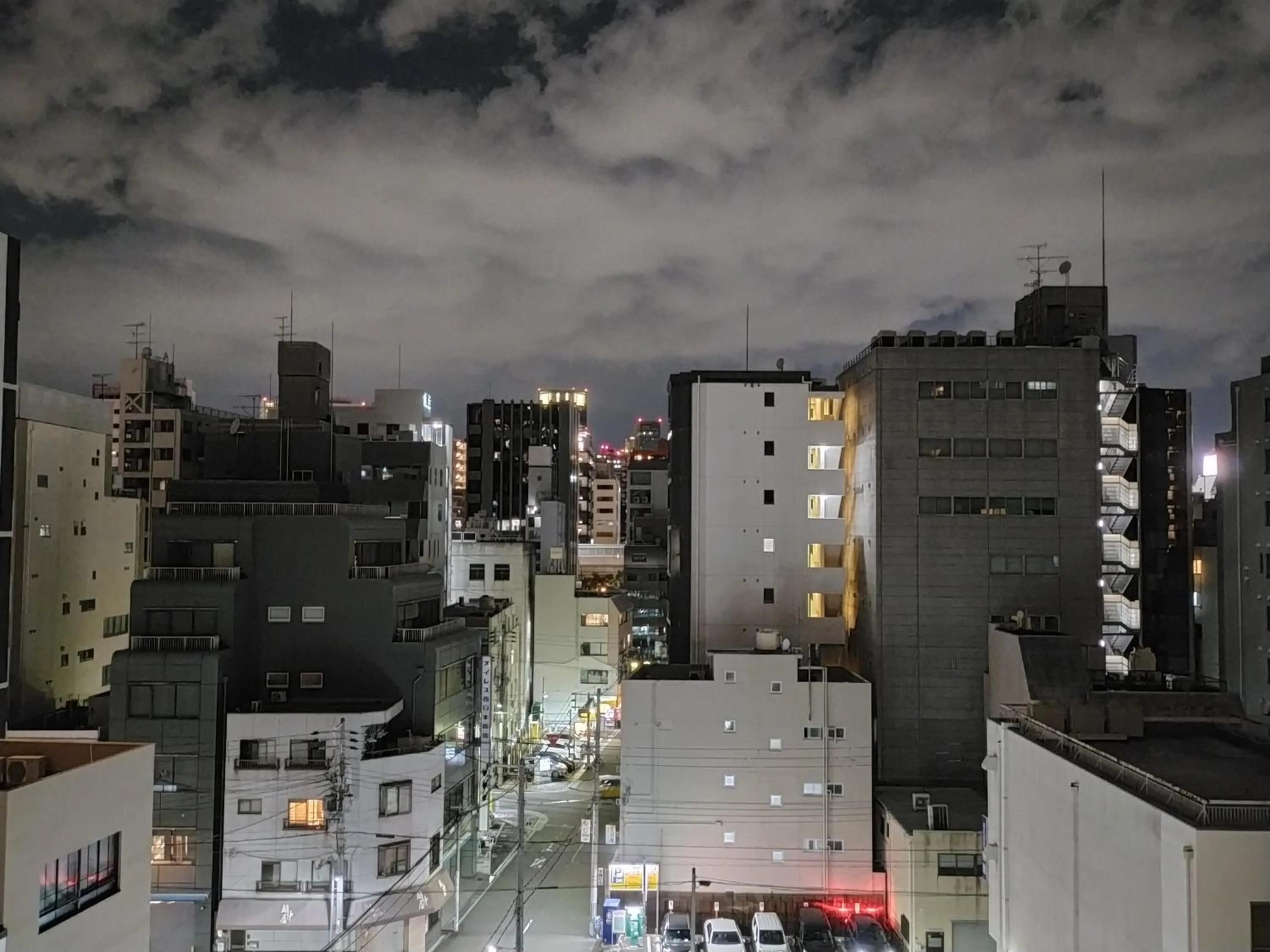 Night in Sakura Sands Hotel