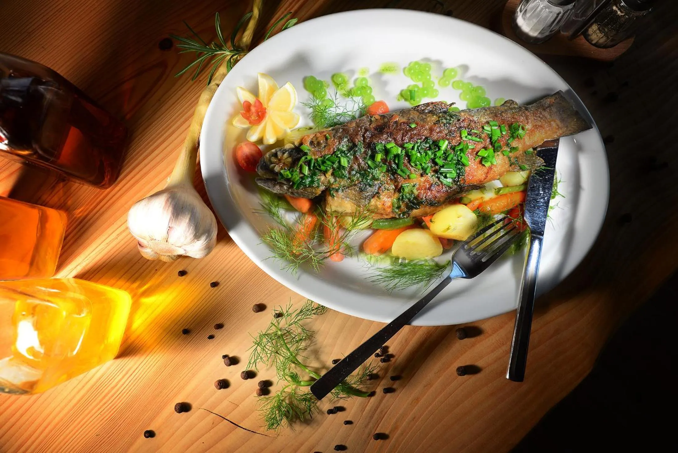 Restaurant/places to eat in Ośrodek Perełka Bieszczady