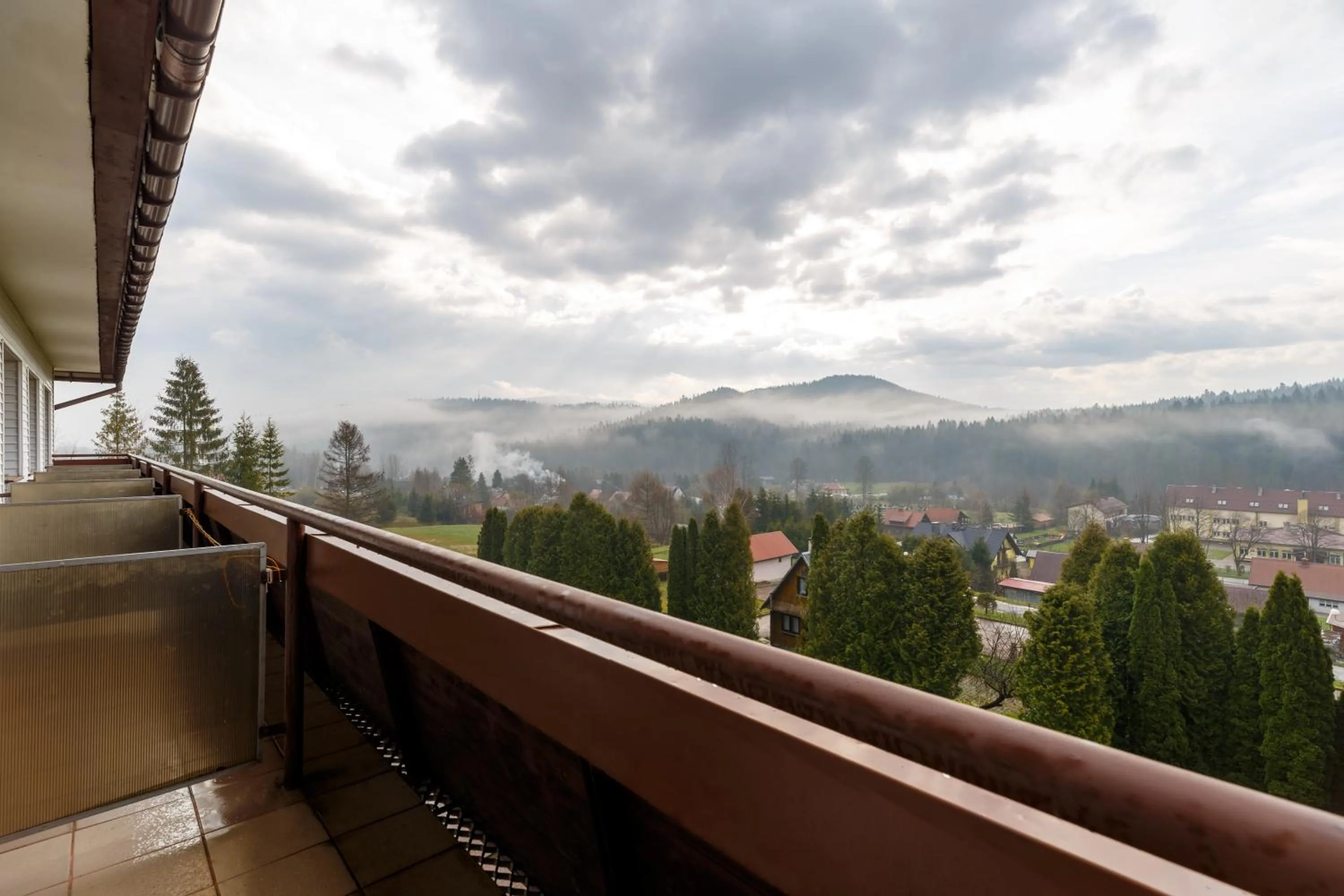 Balcony/Terrace in Ośrodek Perełka Bieszczady