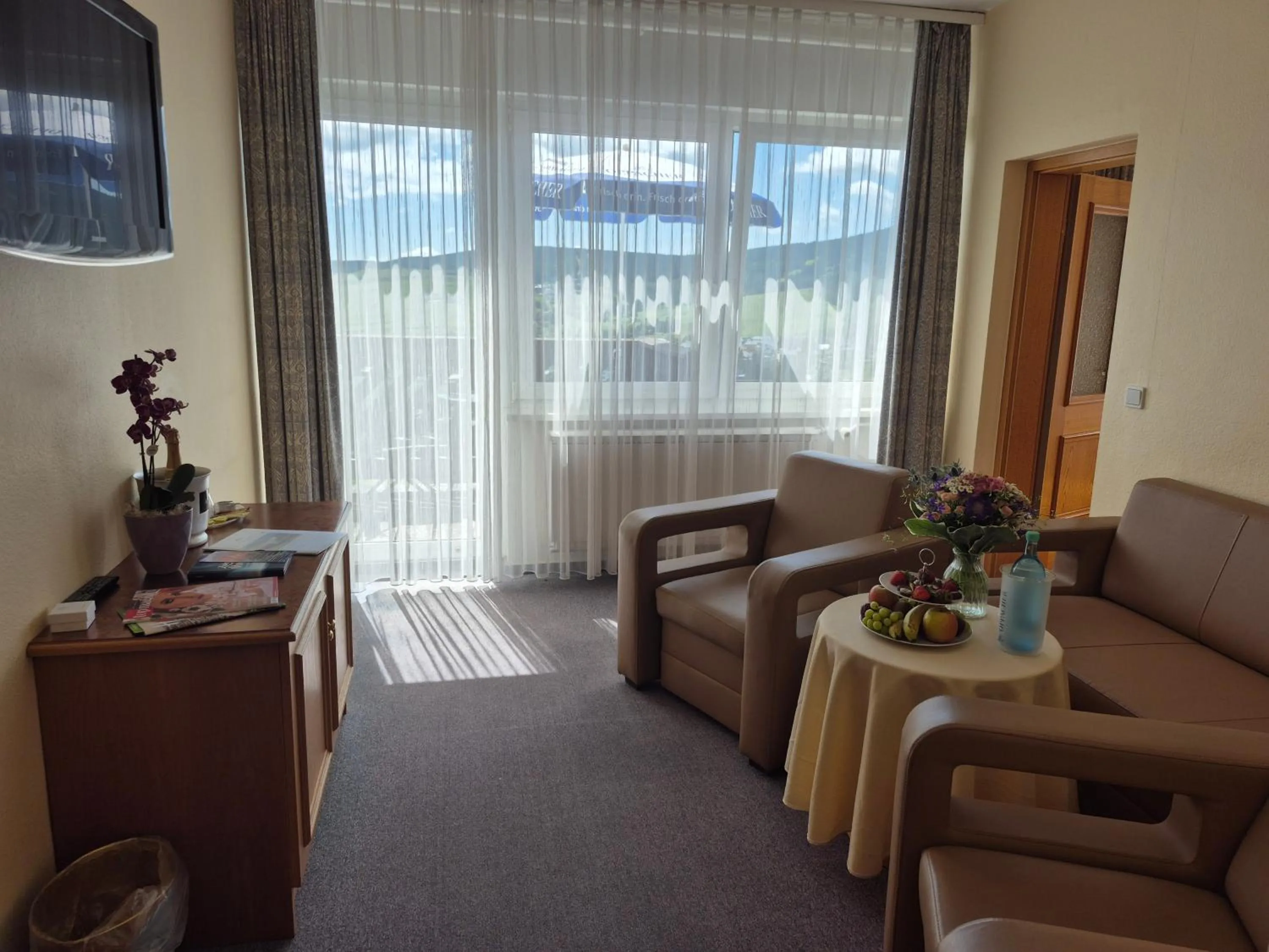 Living room in Panorama Hotel Oberwiesenthal