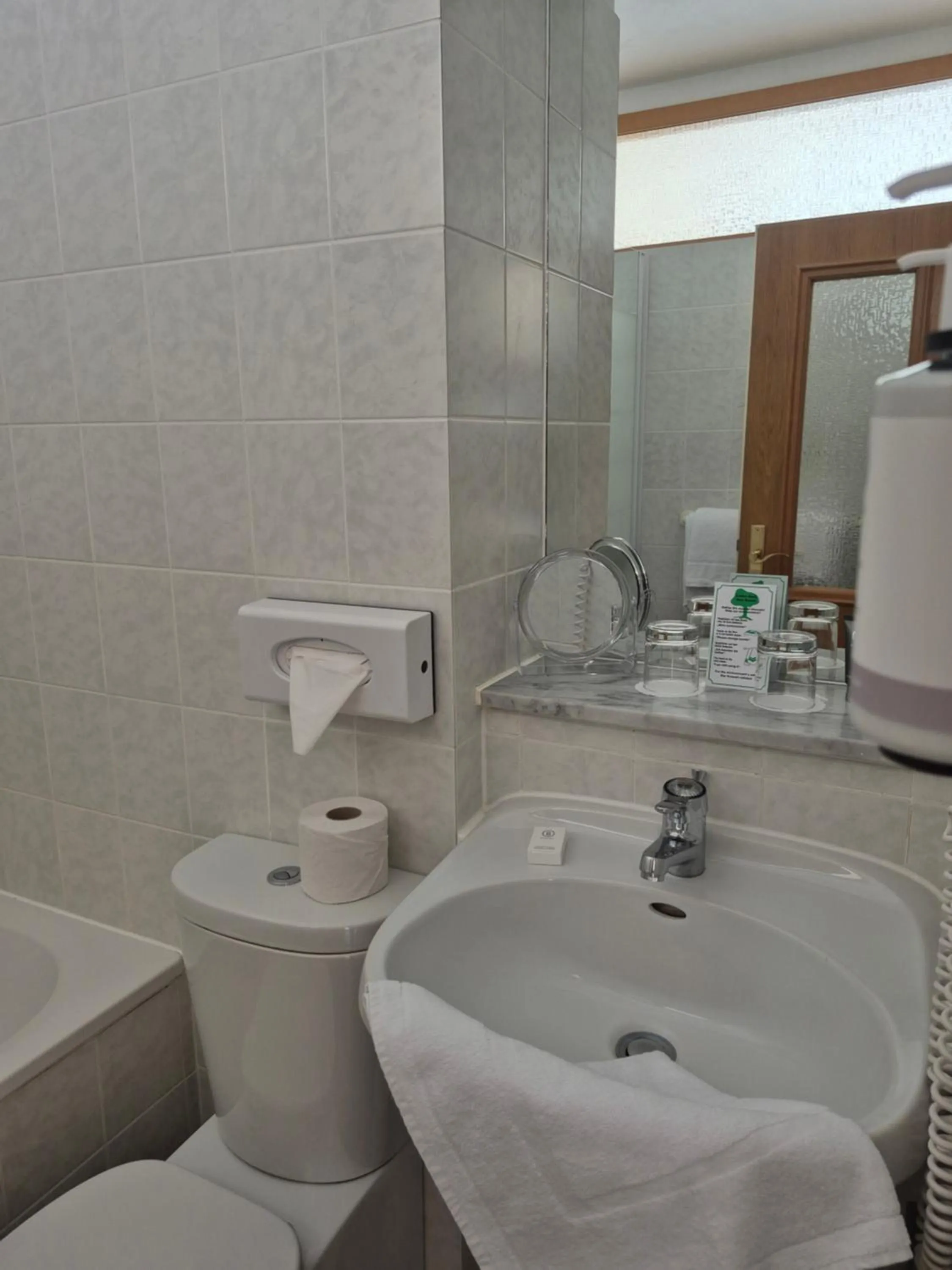 Bathroom in Panorama Hotel Oberwiesenthal