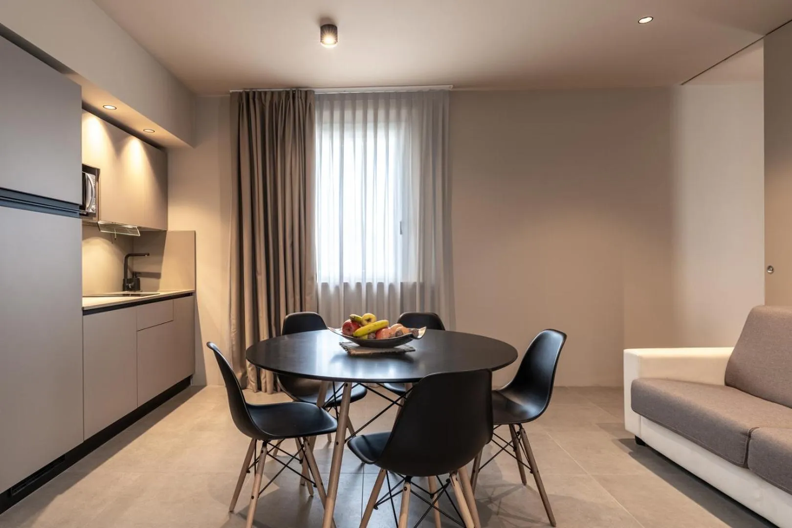 Kitchen or kitchenette in Amare Suite & Apartments