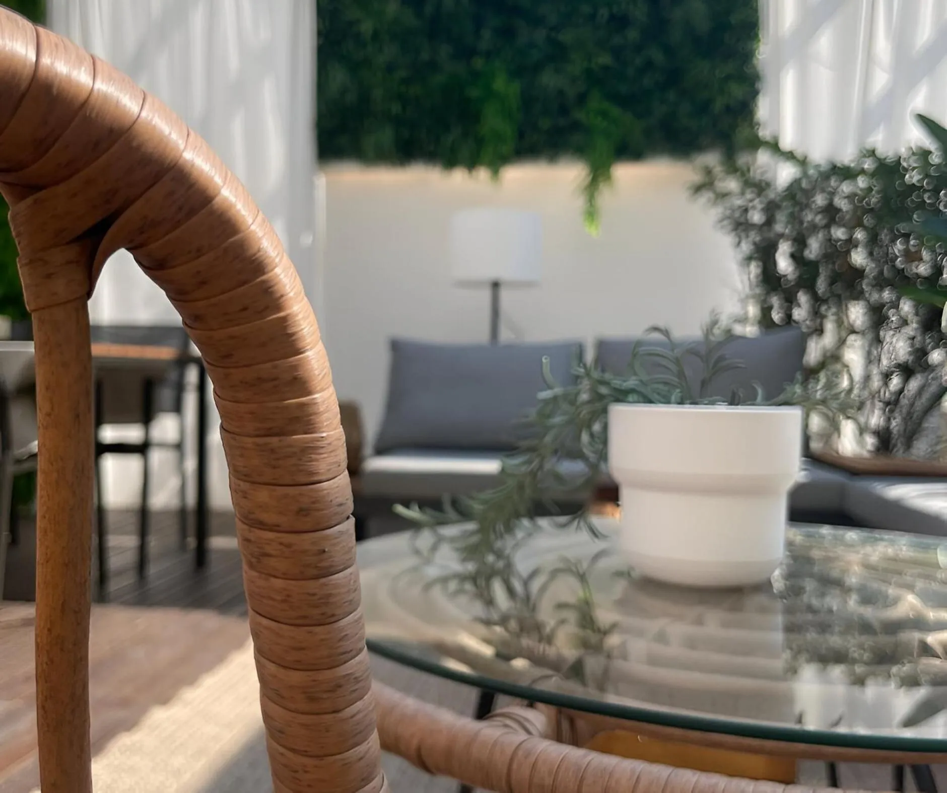 Patio in Amare Suite & Apartments