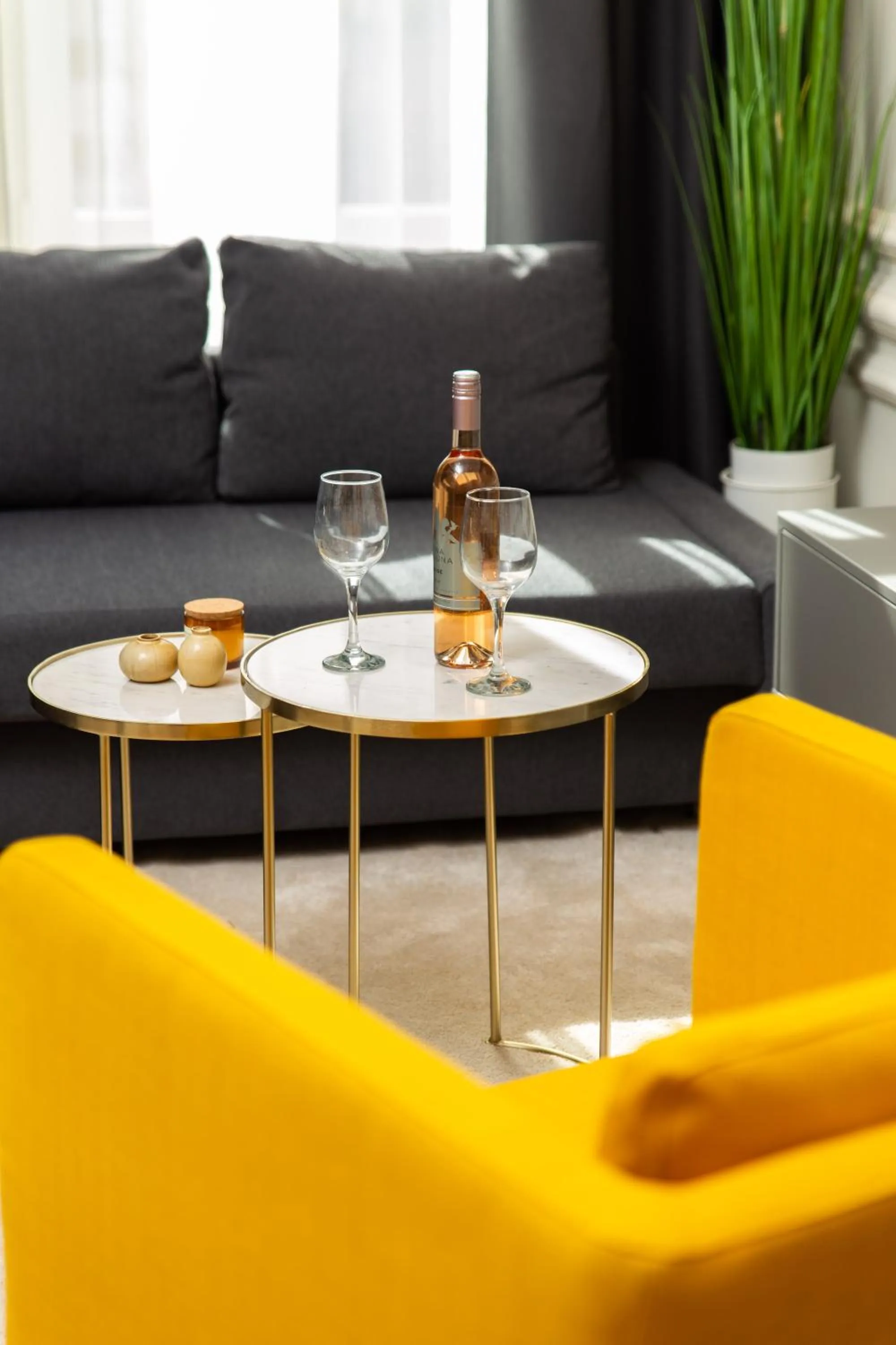 Living room in Luxury Number 1 Apartments