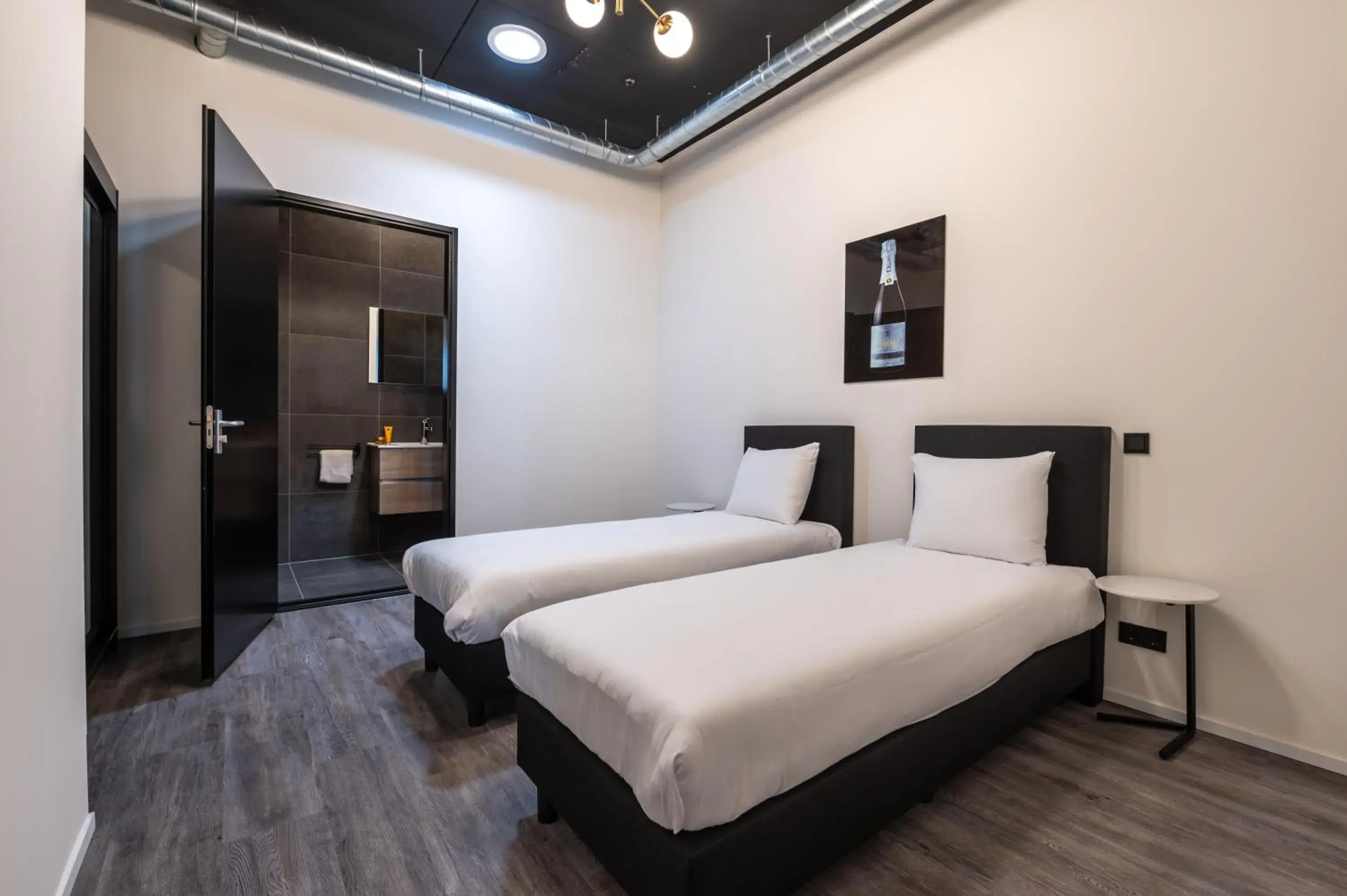 Bed in Hotel Residentie Vlissingen Bed in Hotel Residentie Vlissingen