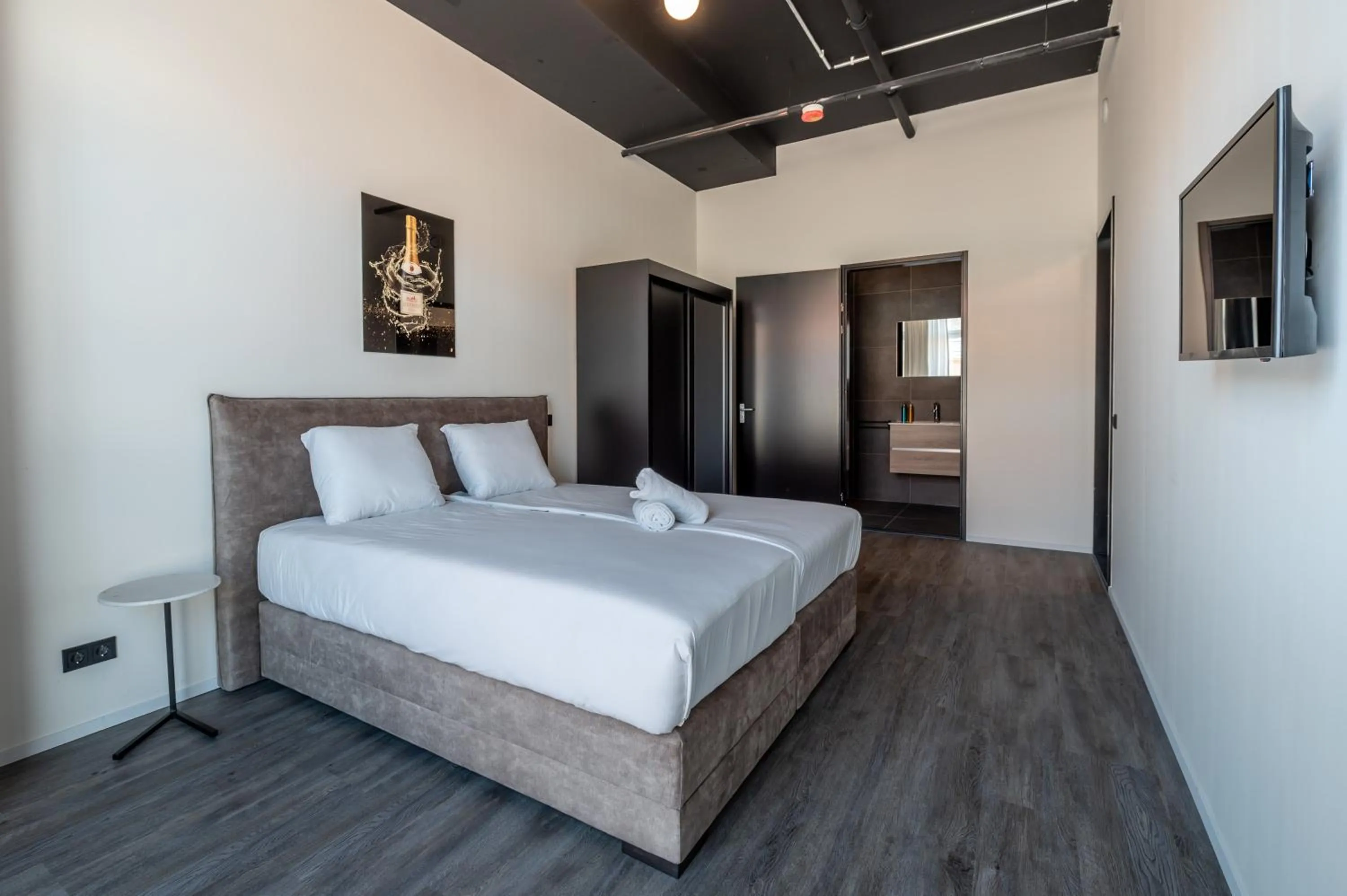 Bed in Hotel Residentie Vlissingen