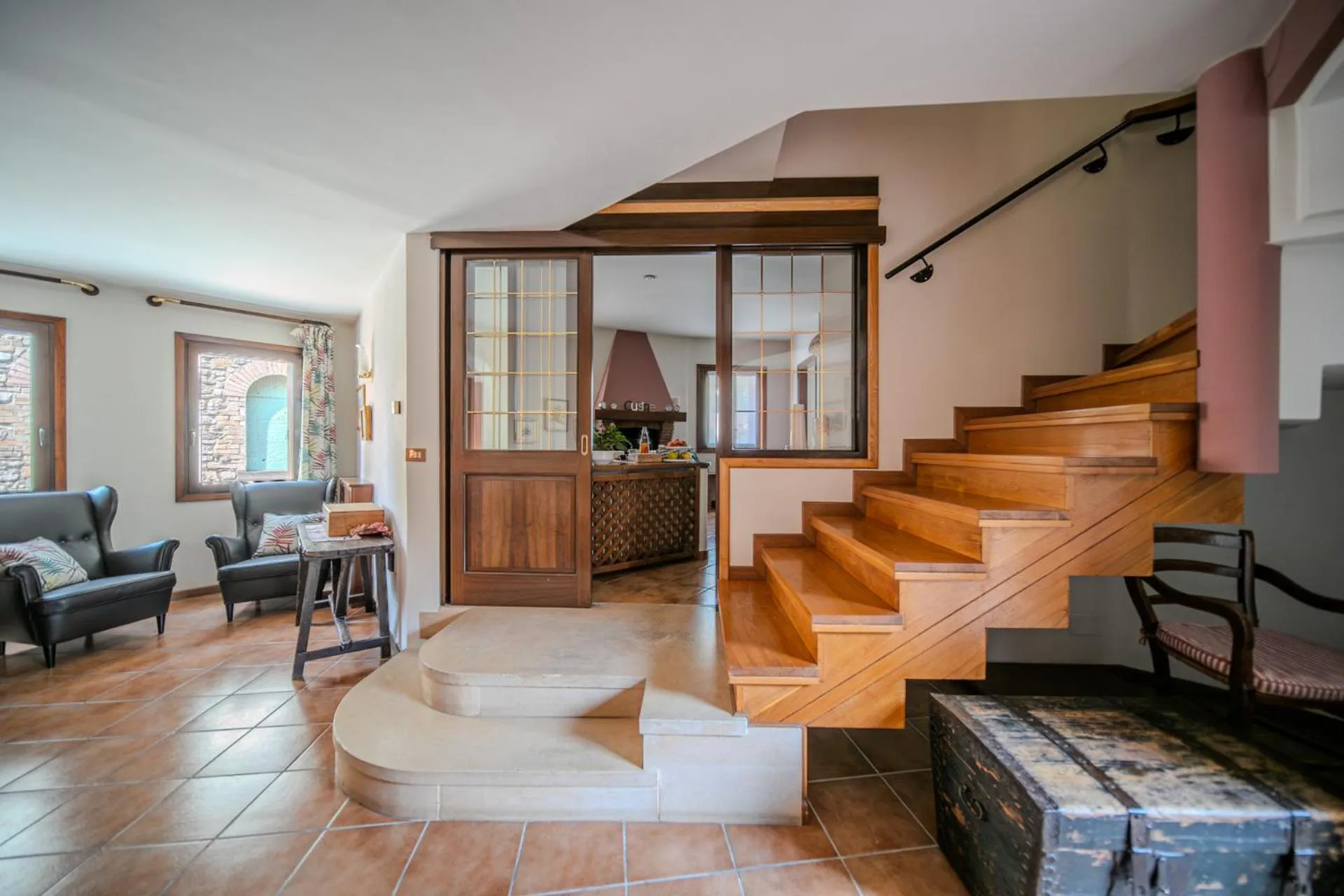 Facade/entrance in B&B CASA OLTRAVAL