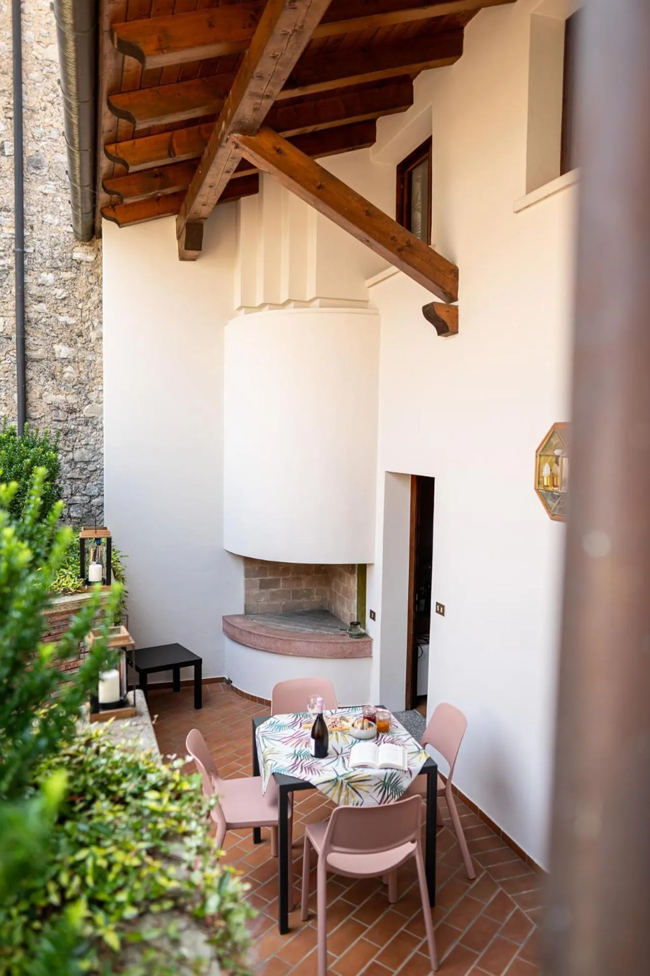 Balcony/Terrace in B&B CASA OLTRAVAL