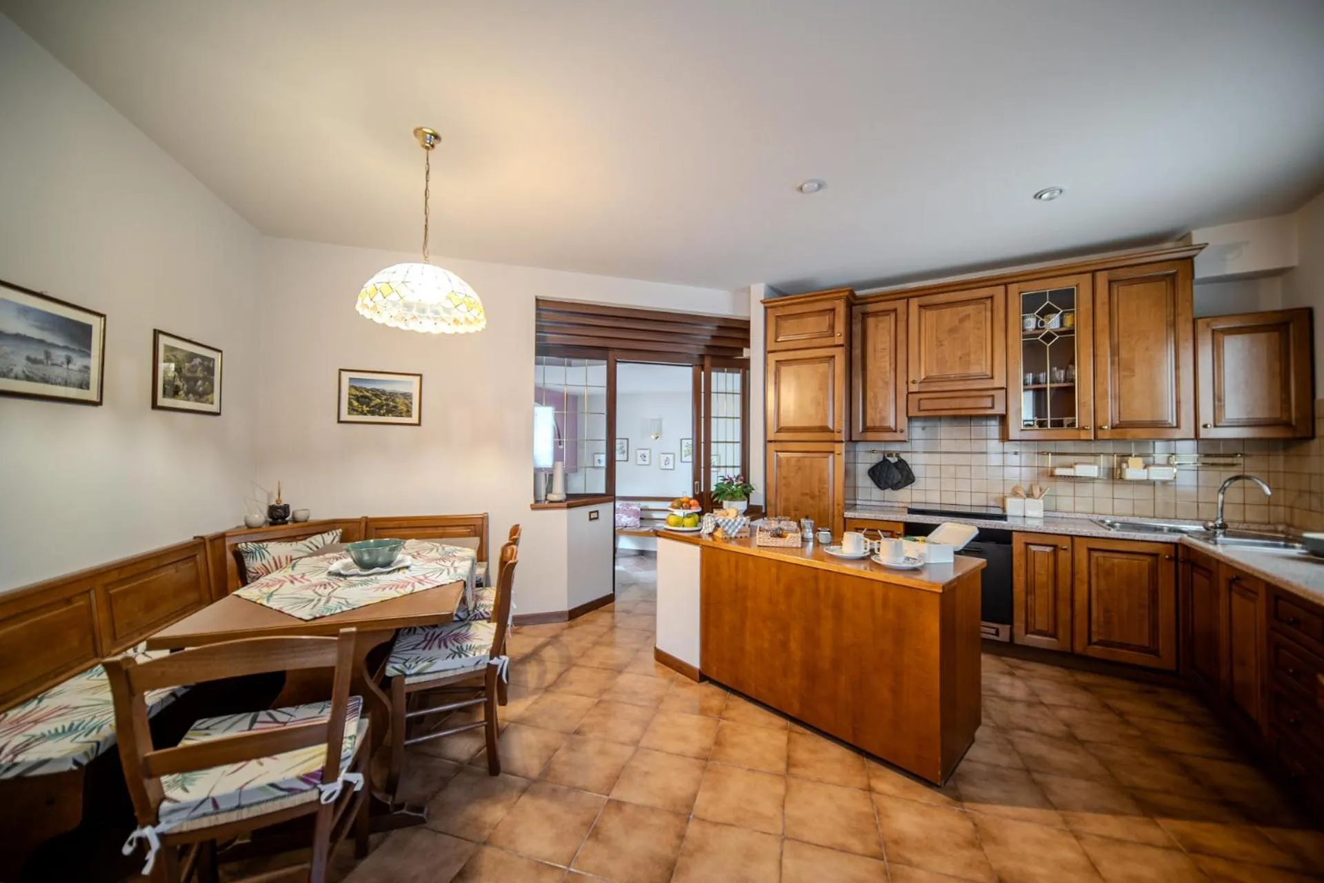kitchen in B&B CASA OLTRAVAL