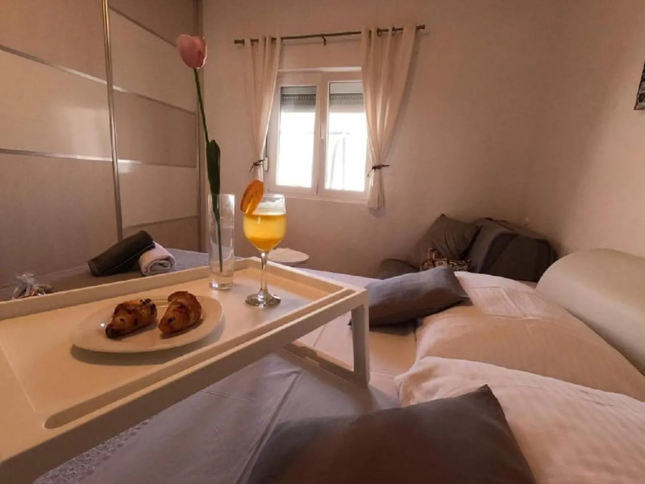 Bedroom, Bed in Apartman Zara