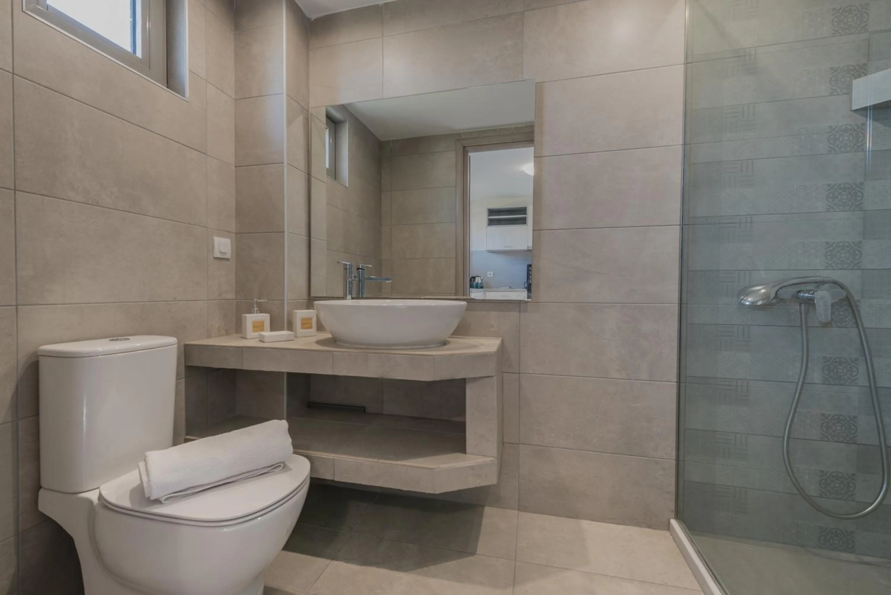 Toilet in Casa 77 Zante by Karras Hotels