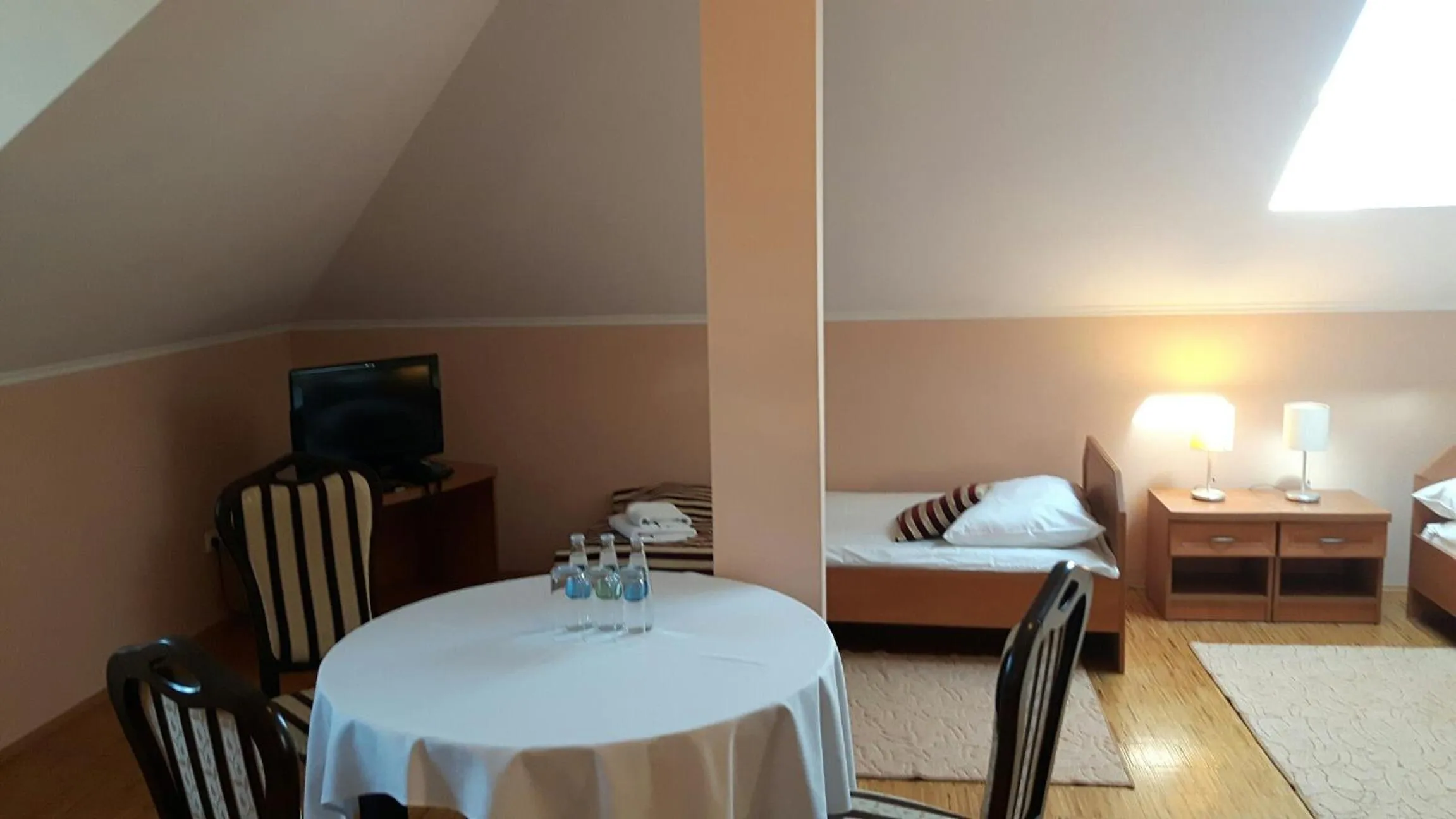 Bed in Hotel TWIERDZA