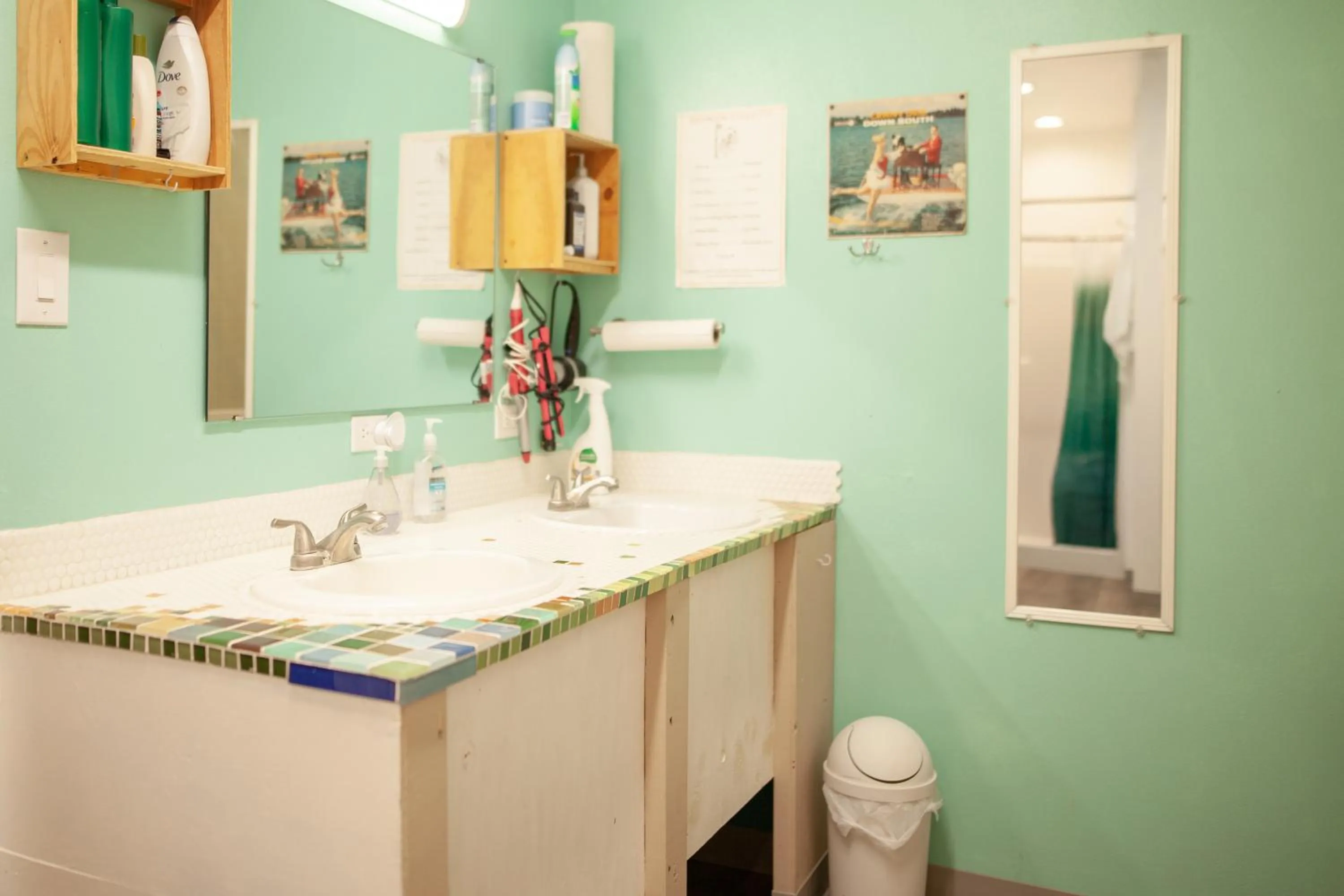 Bathroom in Cloudcroft Hostel