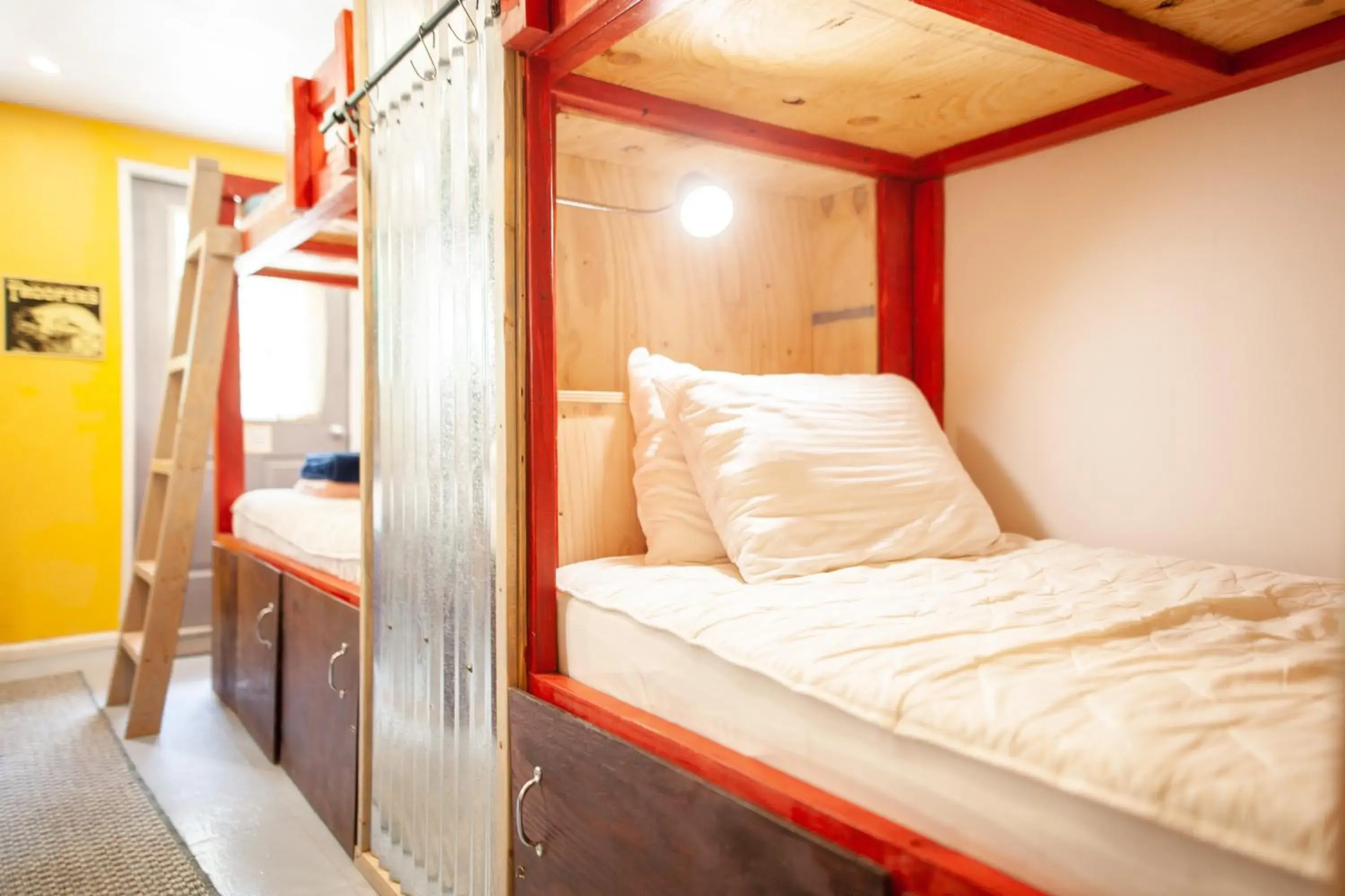 Bunk Bed in Male Dormitory Room in Cloudcroft Hostel Bunk Bed in Male Dormitory Room in Cloudcroft Hostel