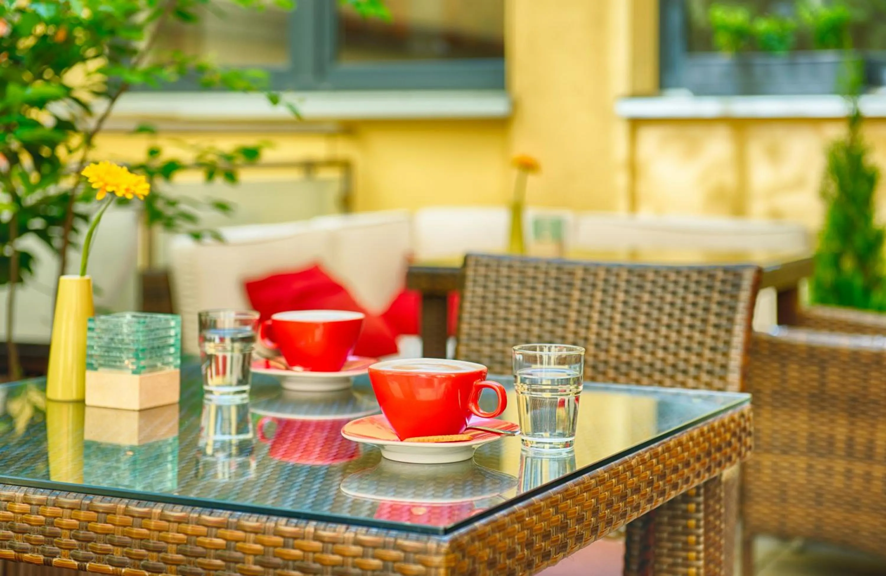 Balcony/Terrace in Leonardo Hotel München City Center