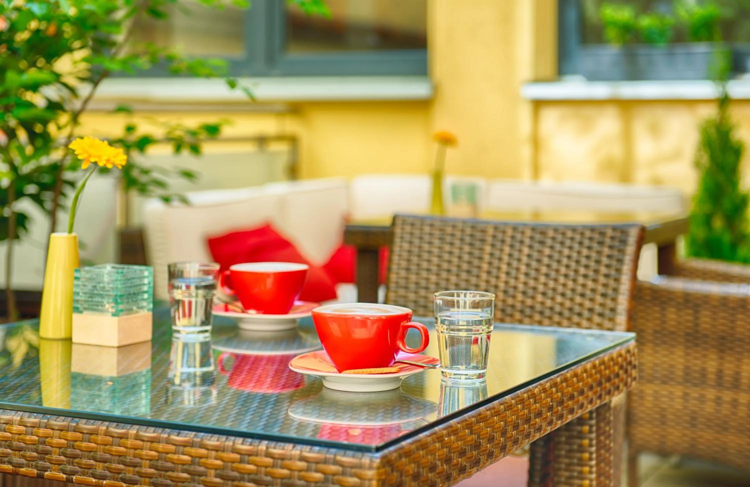 Balcony/Terrace in Leonardo Hotel München City Center