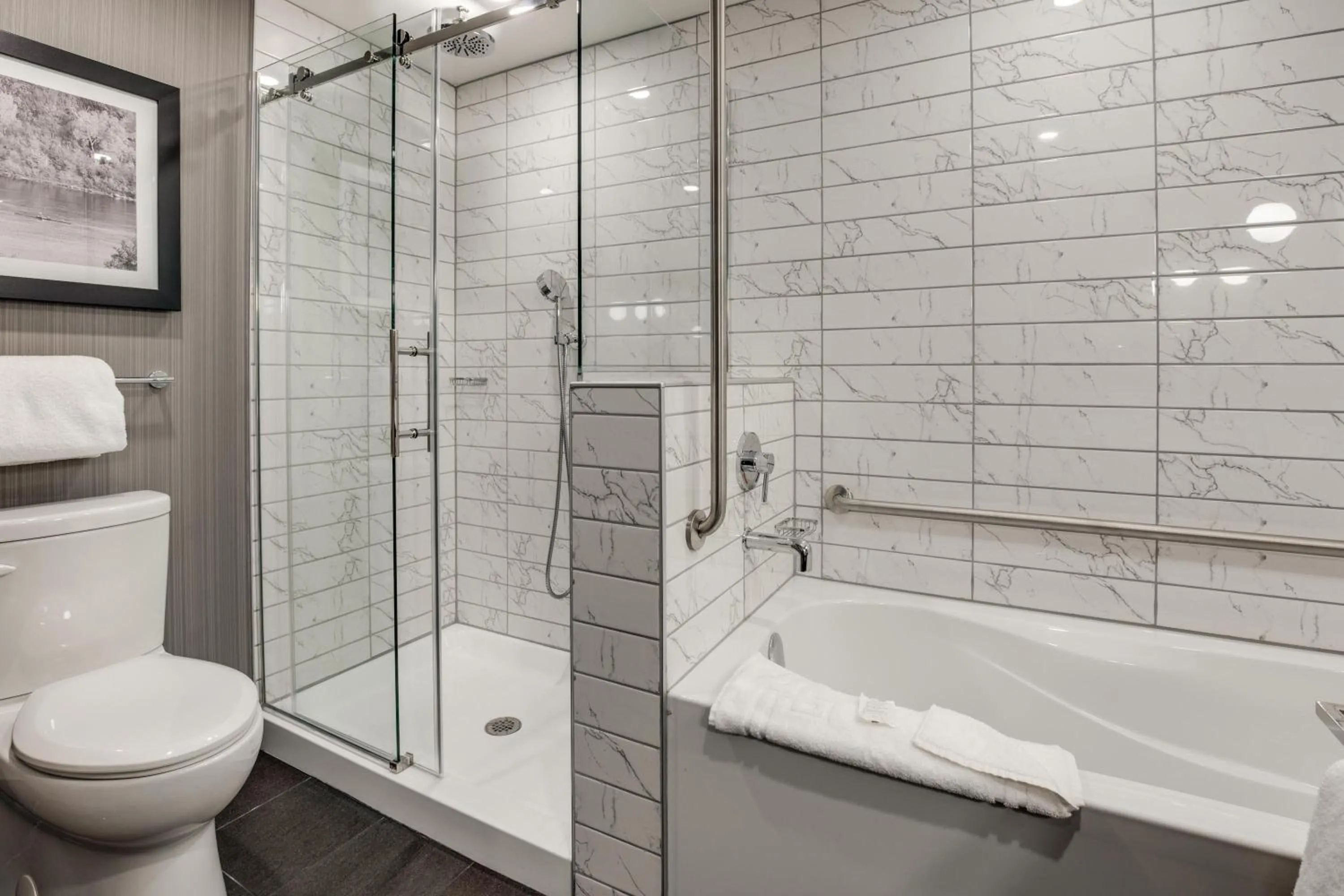 Bathroom in Sandman Signature Saskatoon South Hotel