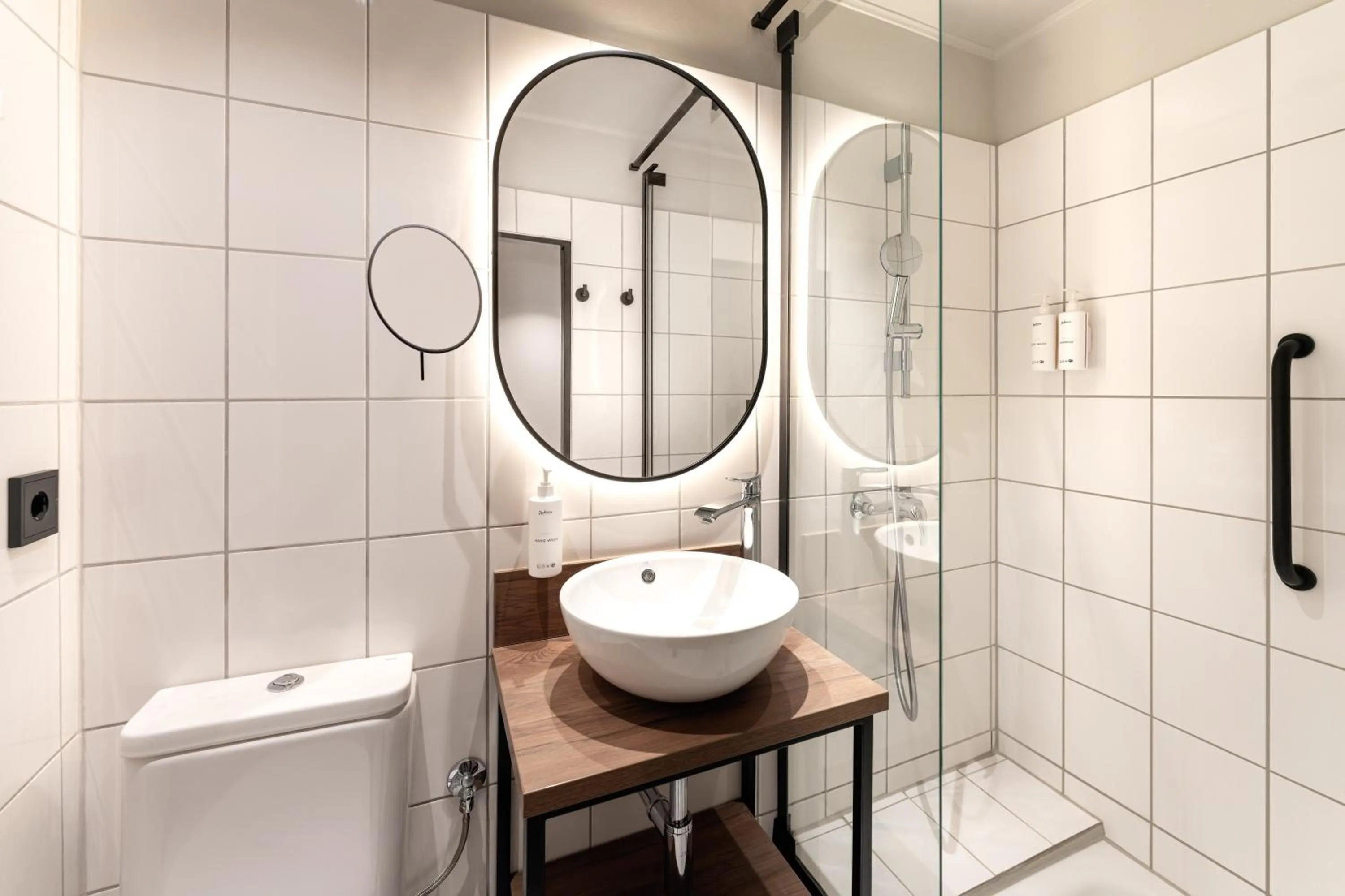 Bathroom in Hotel Astor Kiel by Campanile