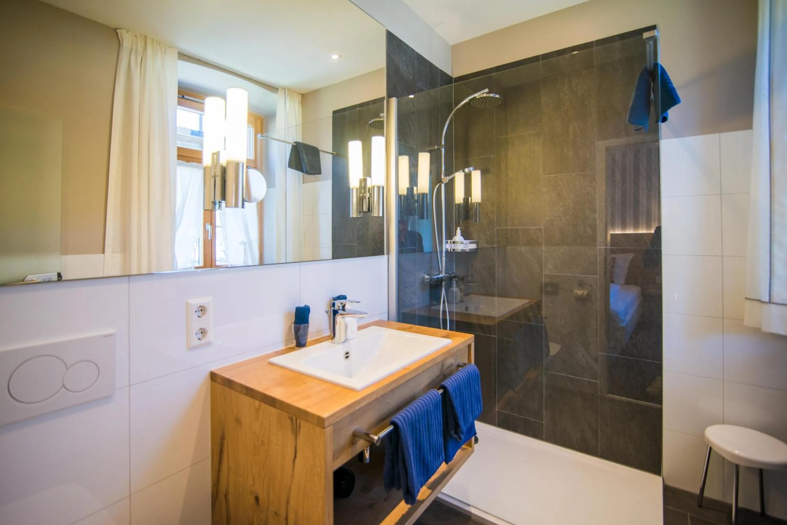 Shower in Goldener Adler Oberried - Hotel & Appartements