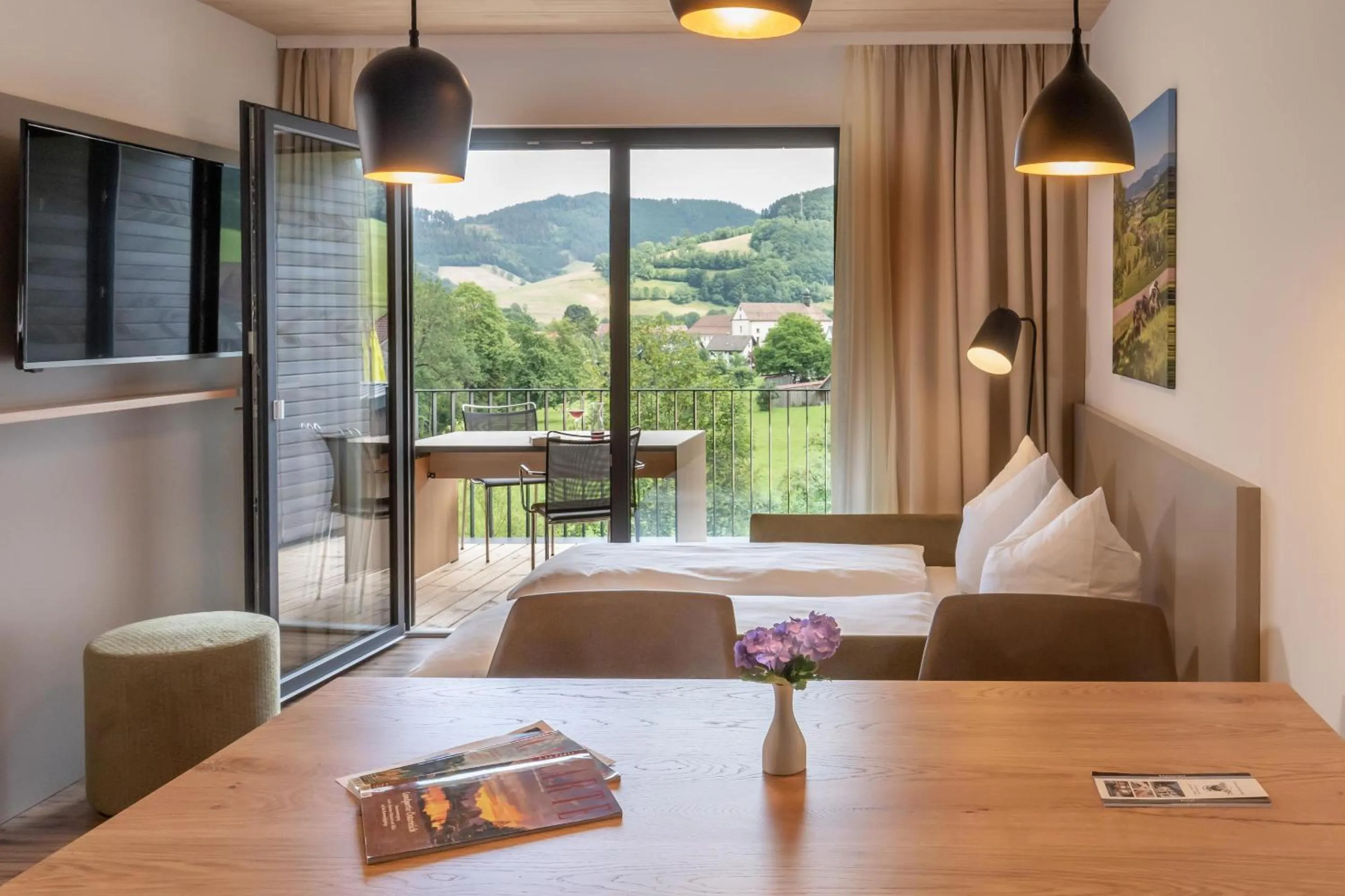 View (from property/room) in Goldener Adler Oberried - Hotel & Appartements