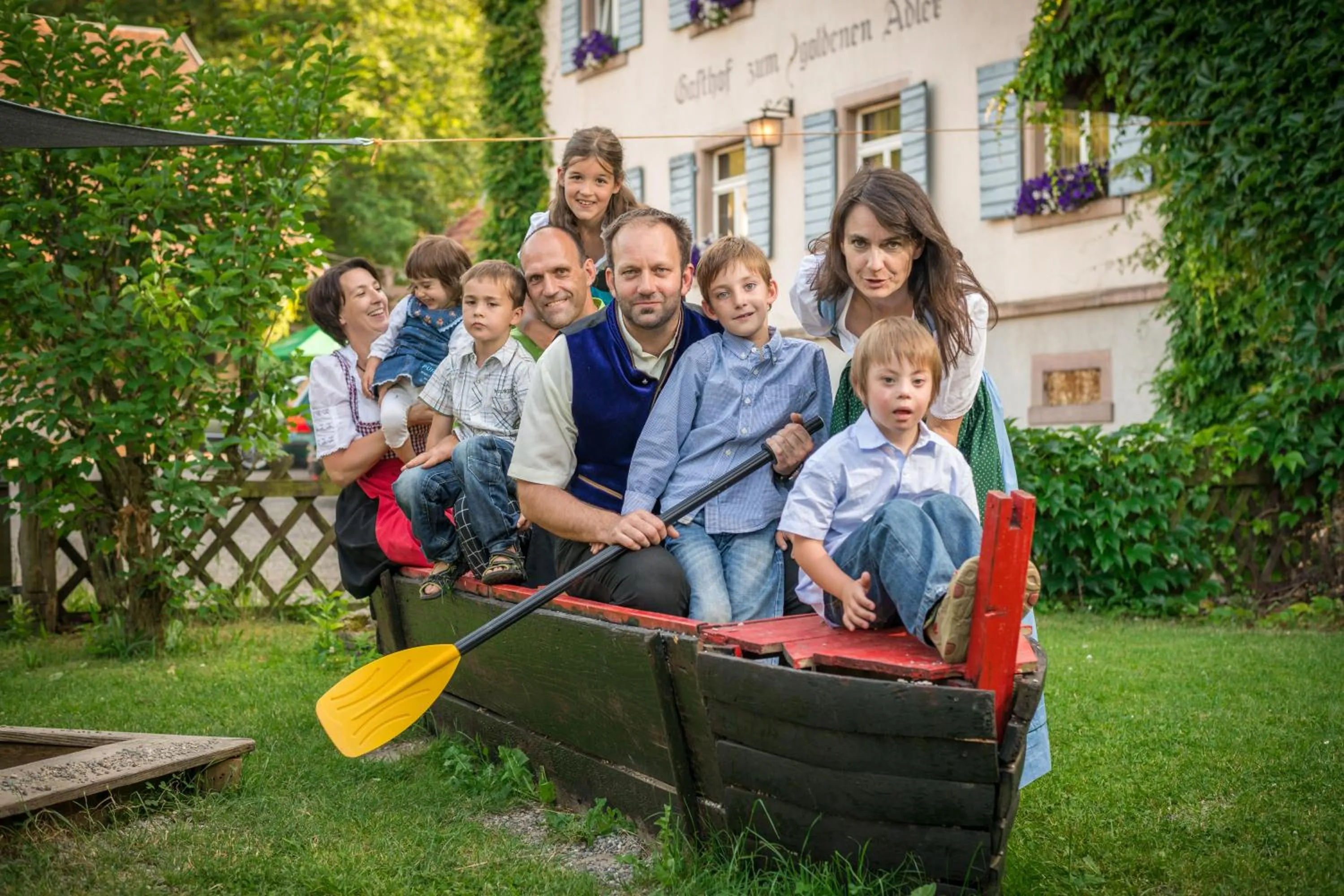 Family in Goldener Adler Oberried - Hotel & Appartements