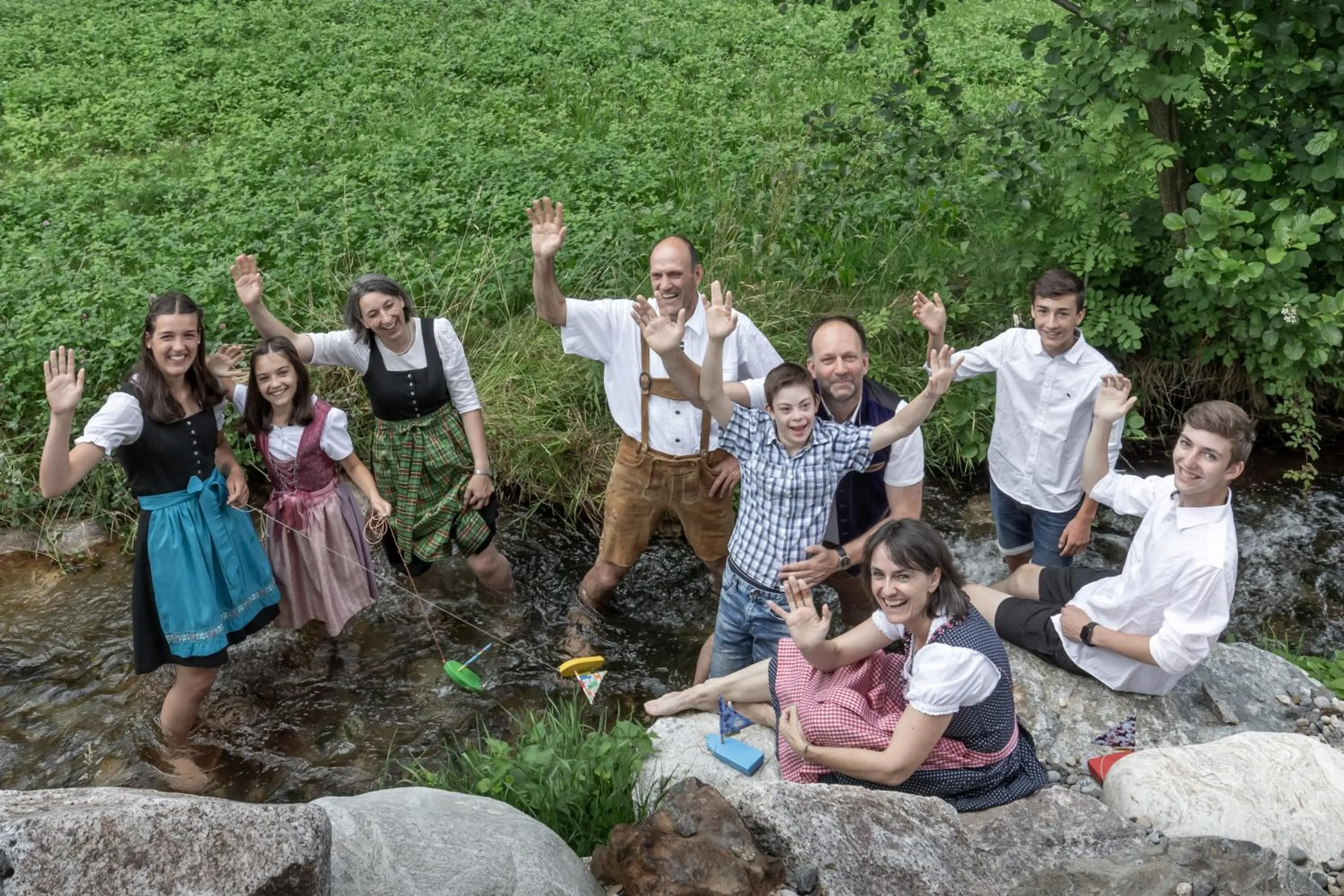 Family in Goldener Adler Oberried - Hotel & Appartements