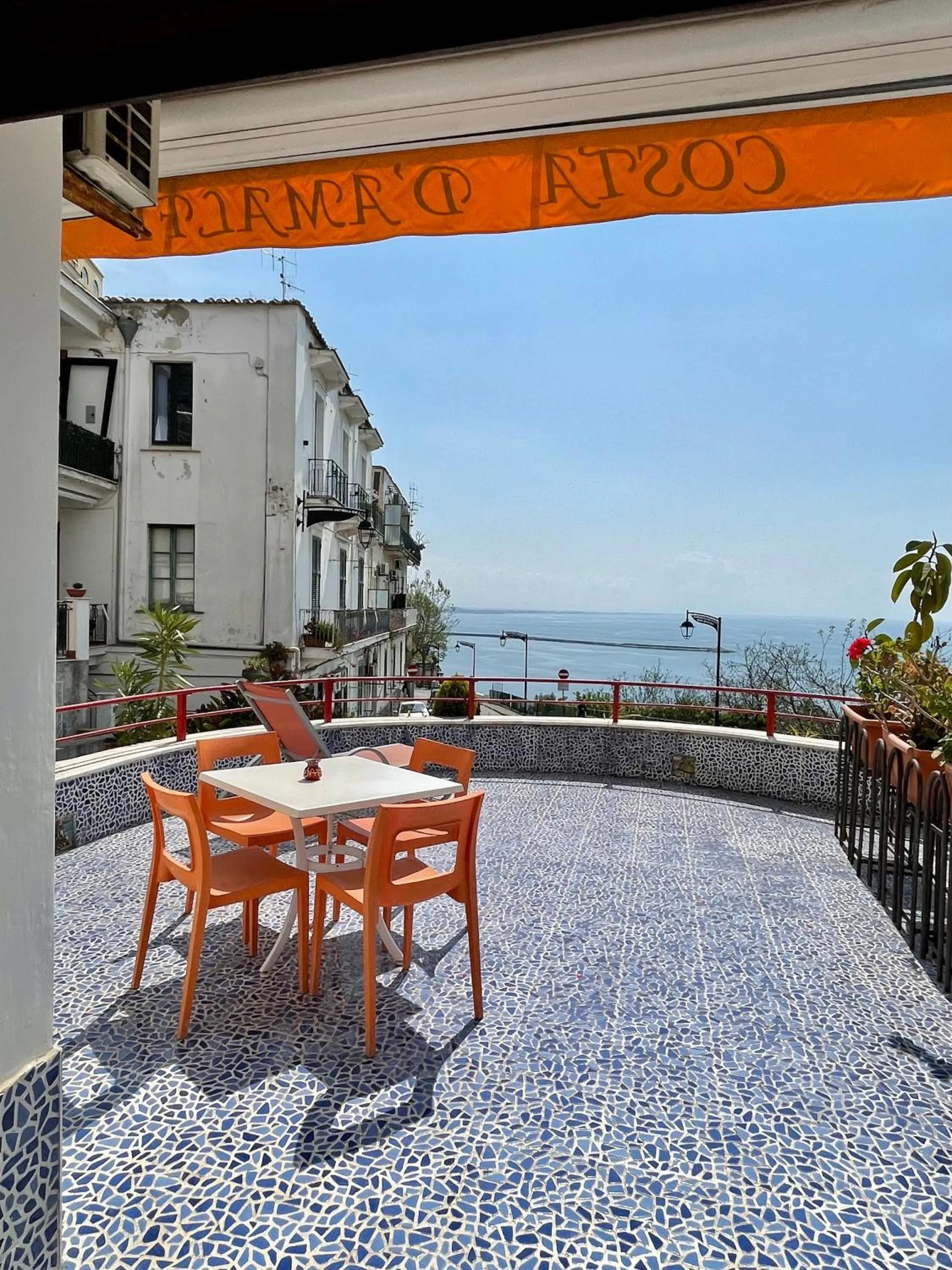 Balcony/Terrace in Bellavista Costa d'Amalfi