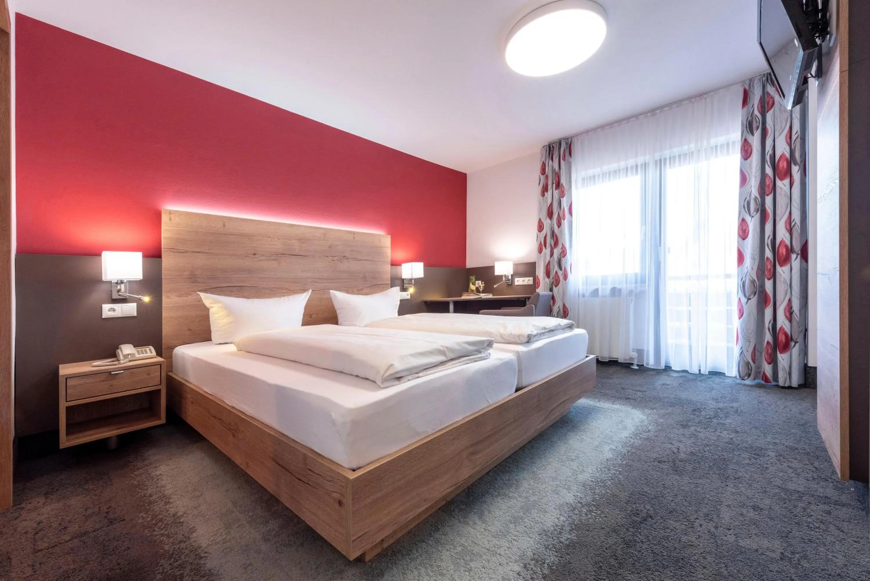 Bed in Hotel Schloßberg