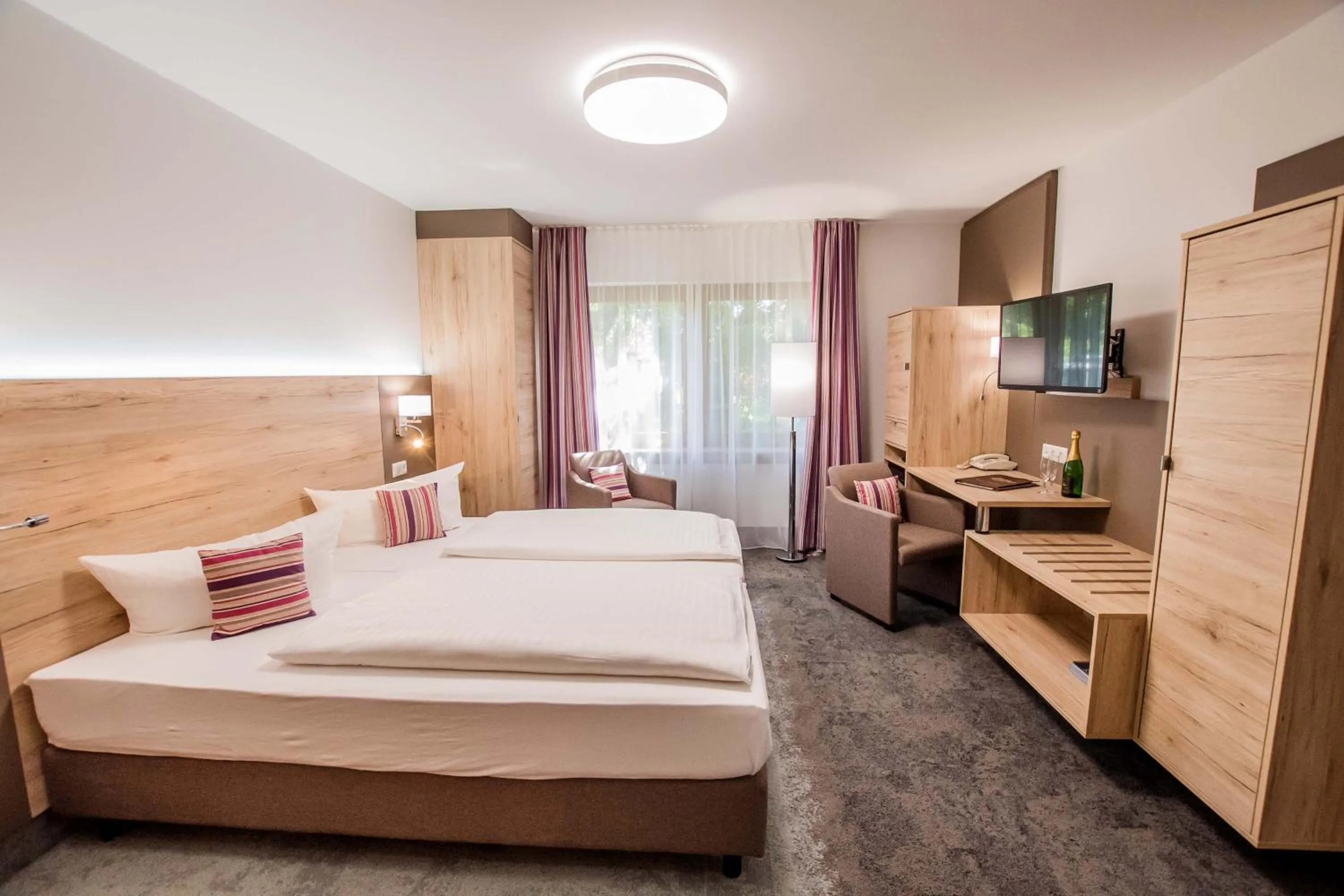 Photo of the whole room, Bed in Hotel Schloßberg