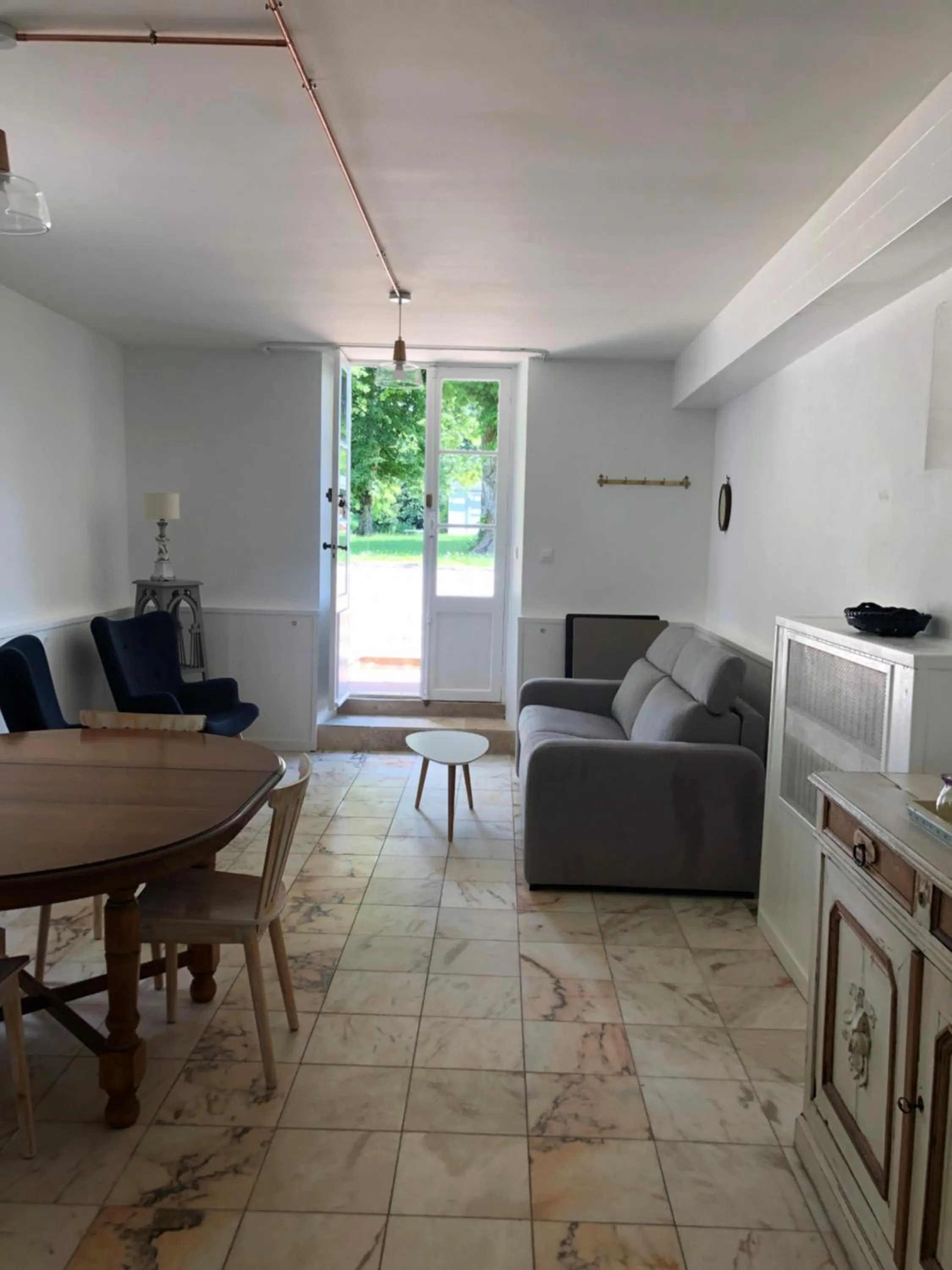 Living room in Château Destinée