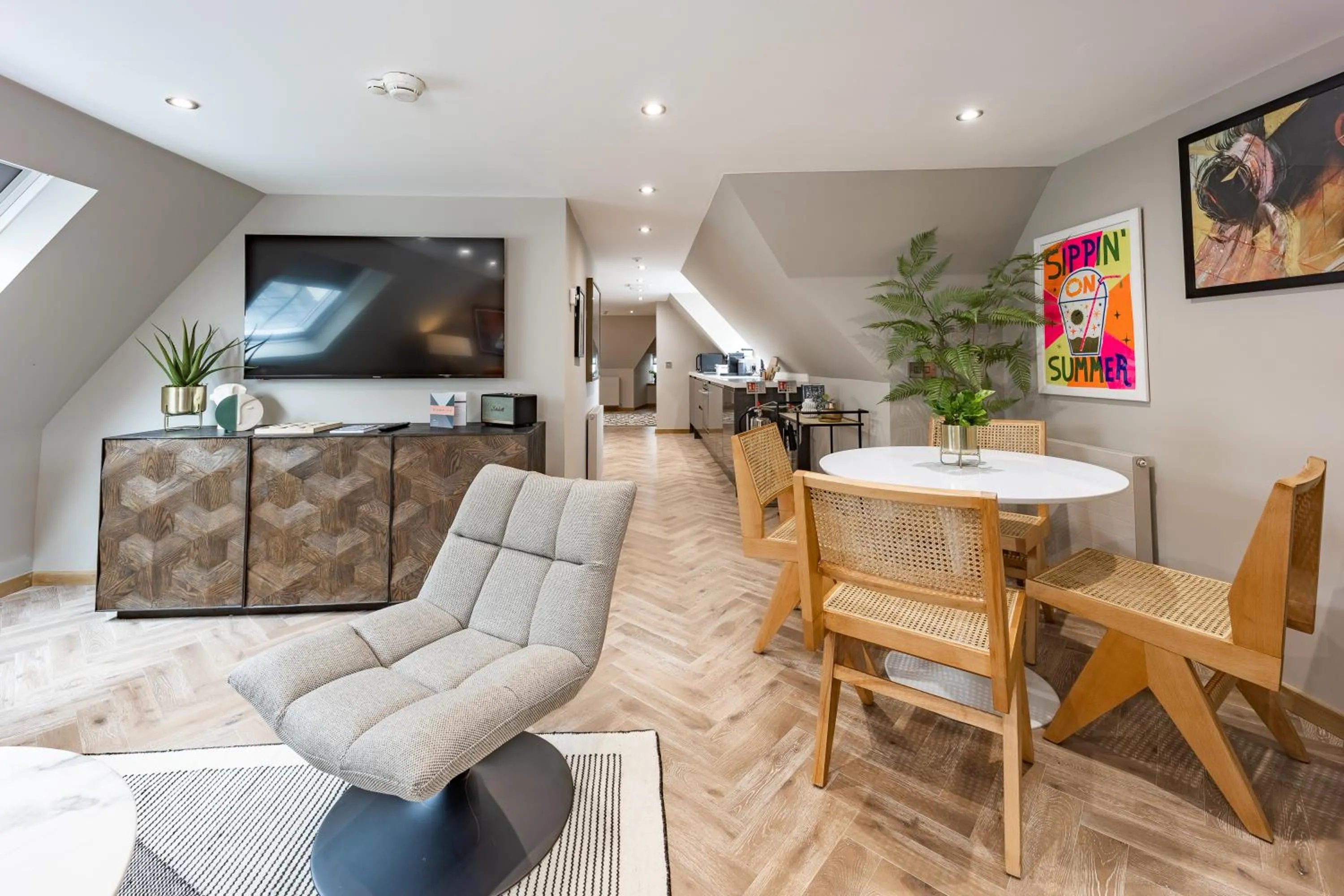 Seating area in No1 Apartments & Bedrooms St Andrews - St Mary's