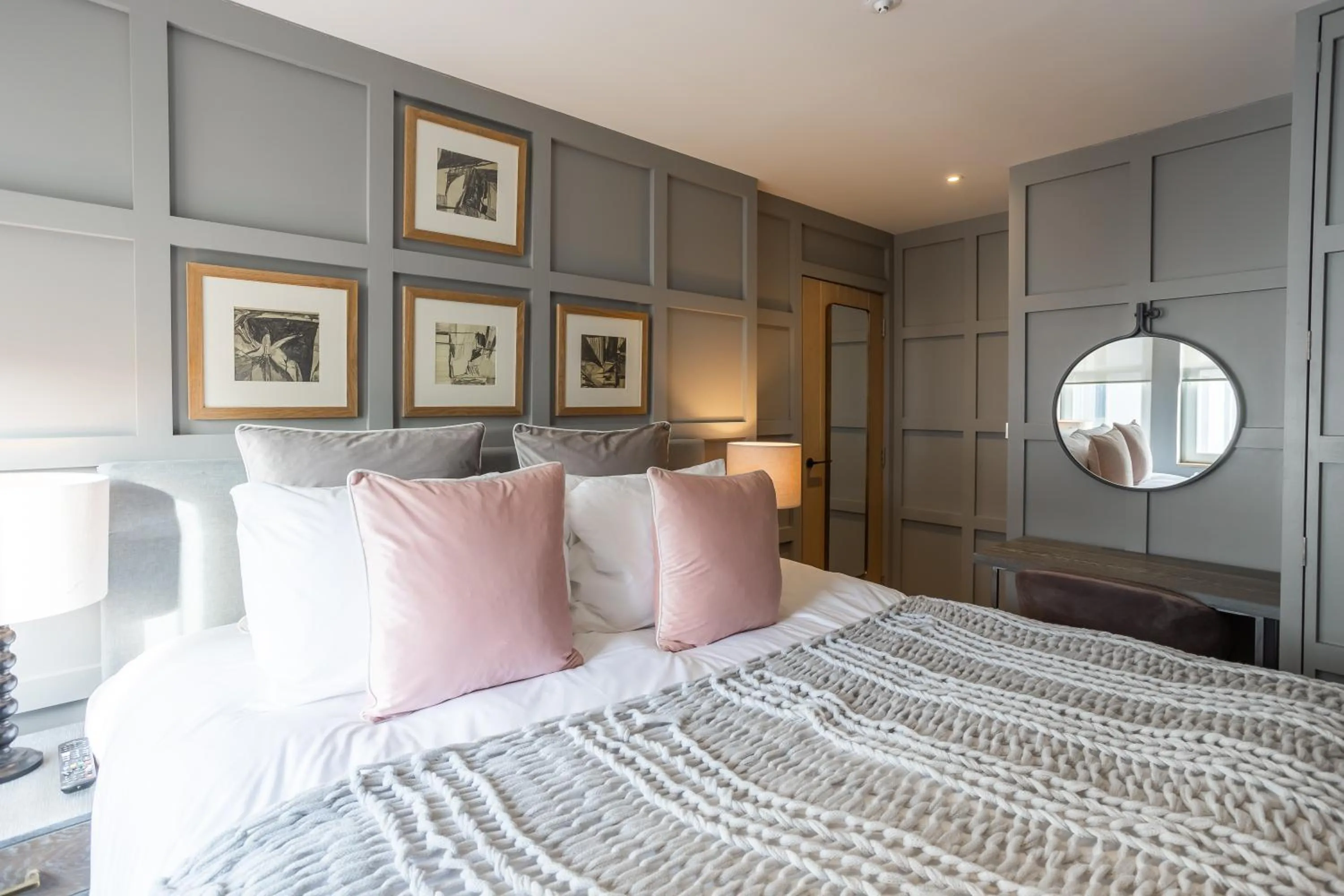 Bedroom, Bed in No1 Apartments & Bedrooms St Andrews - St Mary's