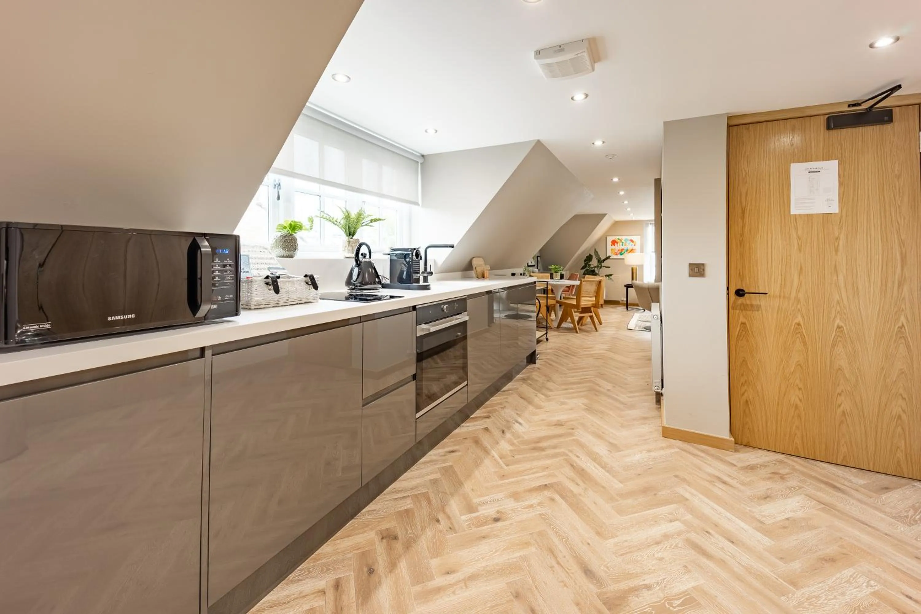 Kitchen or kitchenette in No1 Apartments & Bedrooms St Andrews - St Mary's