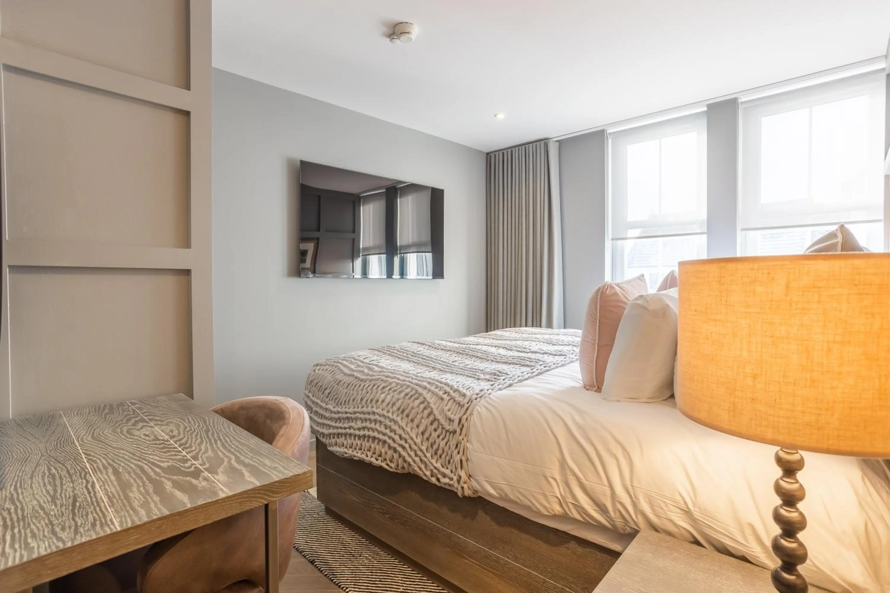 Bedroom, Bed in No1 Apartments & Bedrooms St Andrews - St Mary's