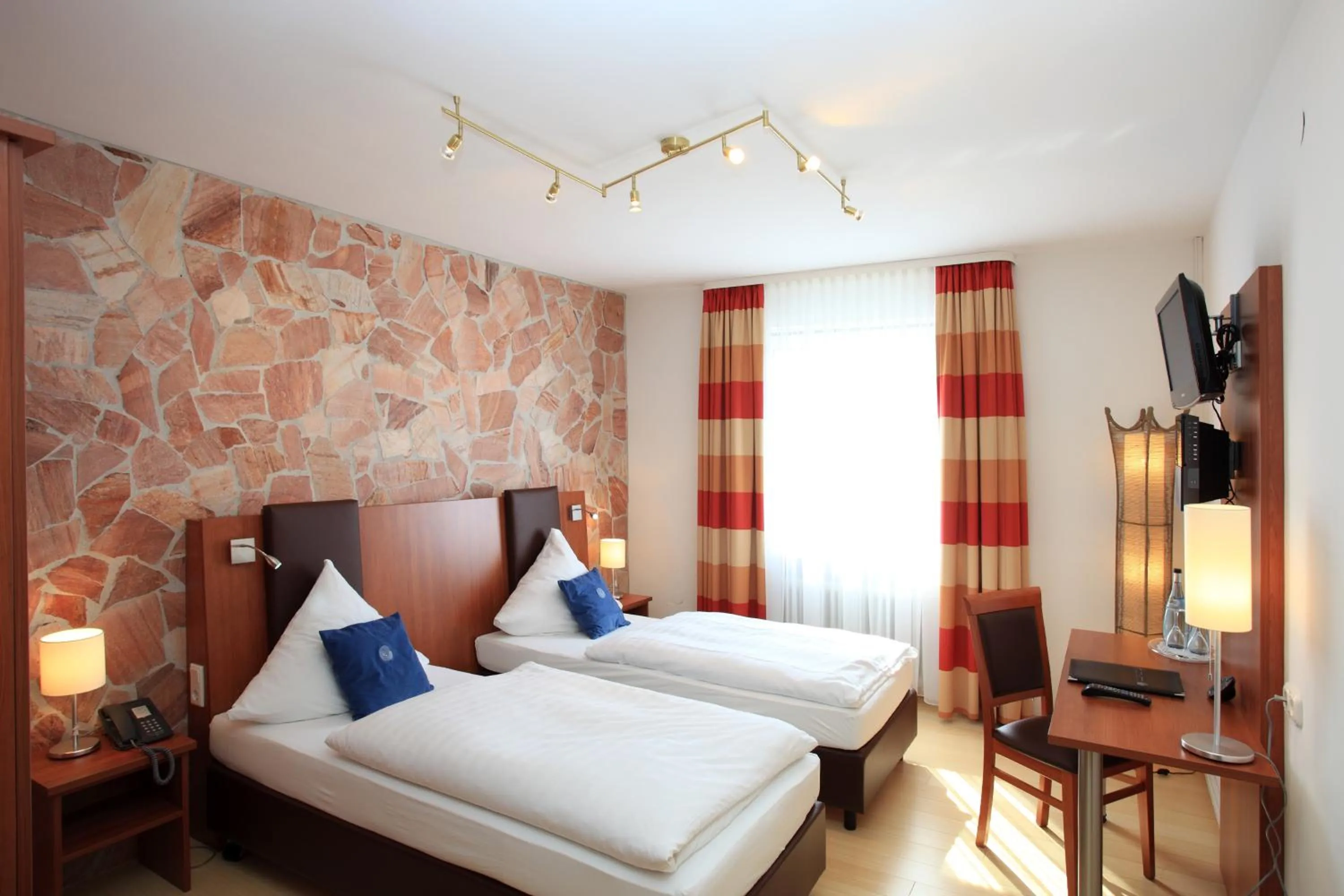 Photo of the whole room, Bed in Hotel Silberhorn