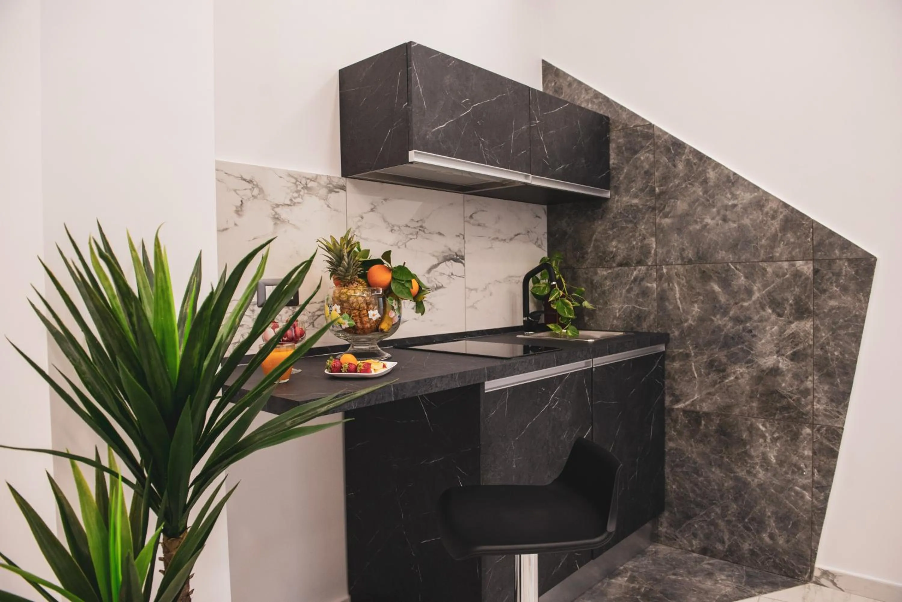 Kitchen or kitchenette in Elly's B&B