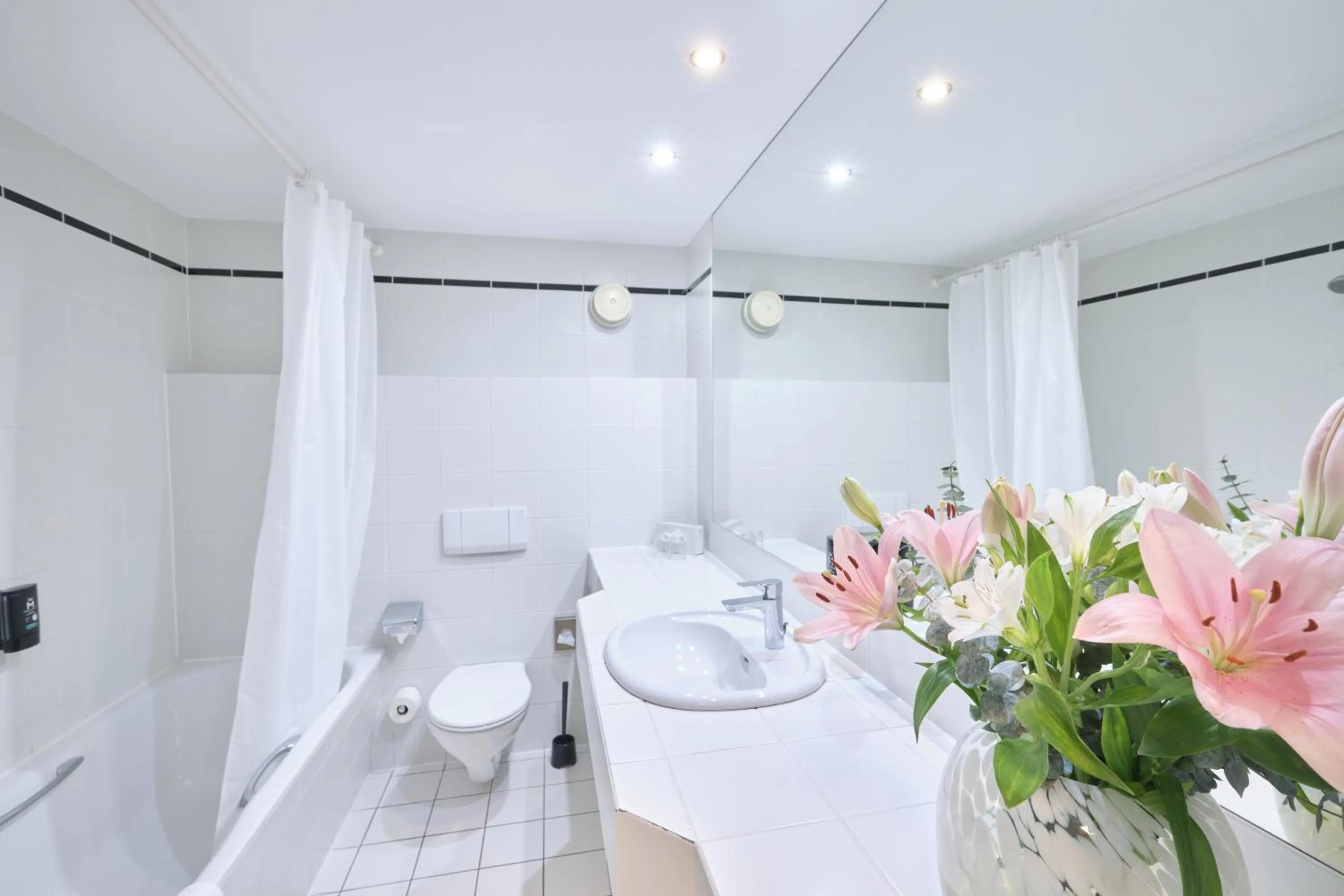 Bathroom in Hotel Plaza