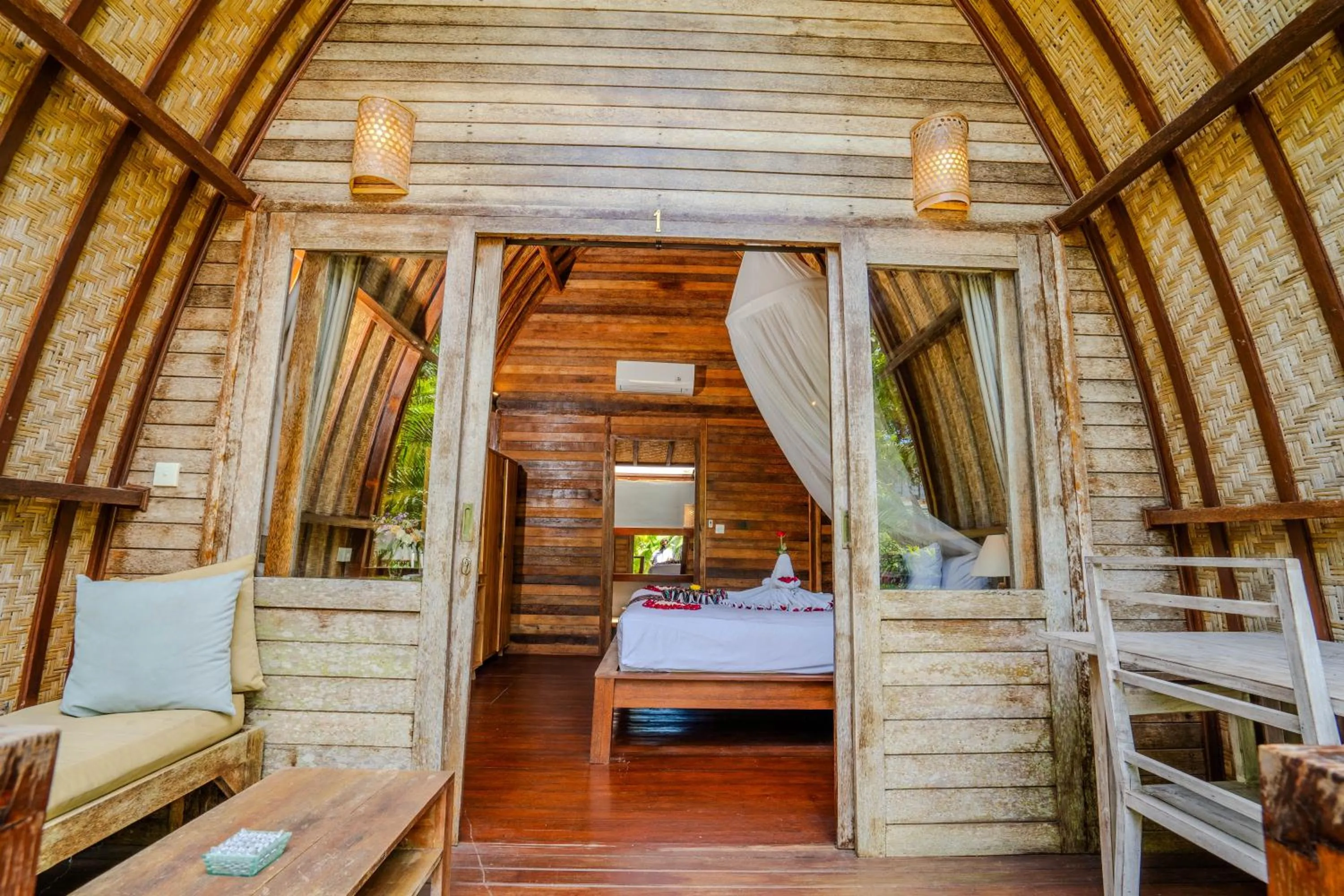 Bed in Lumbung Bukit Resort Uluwatu