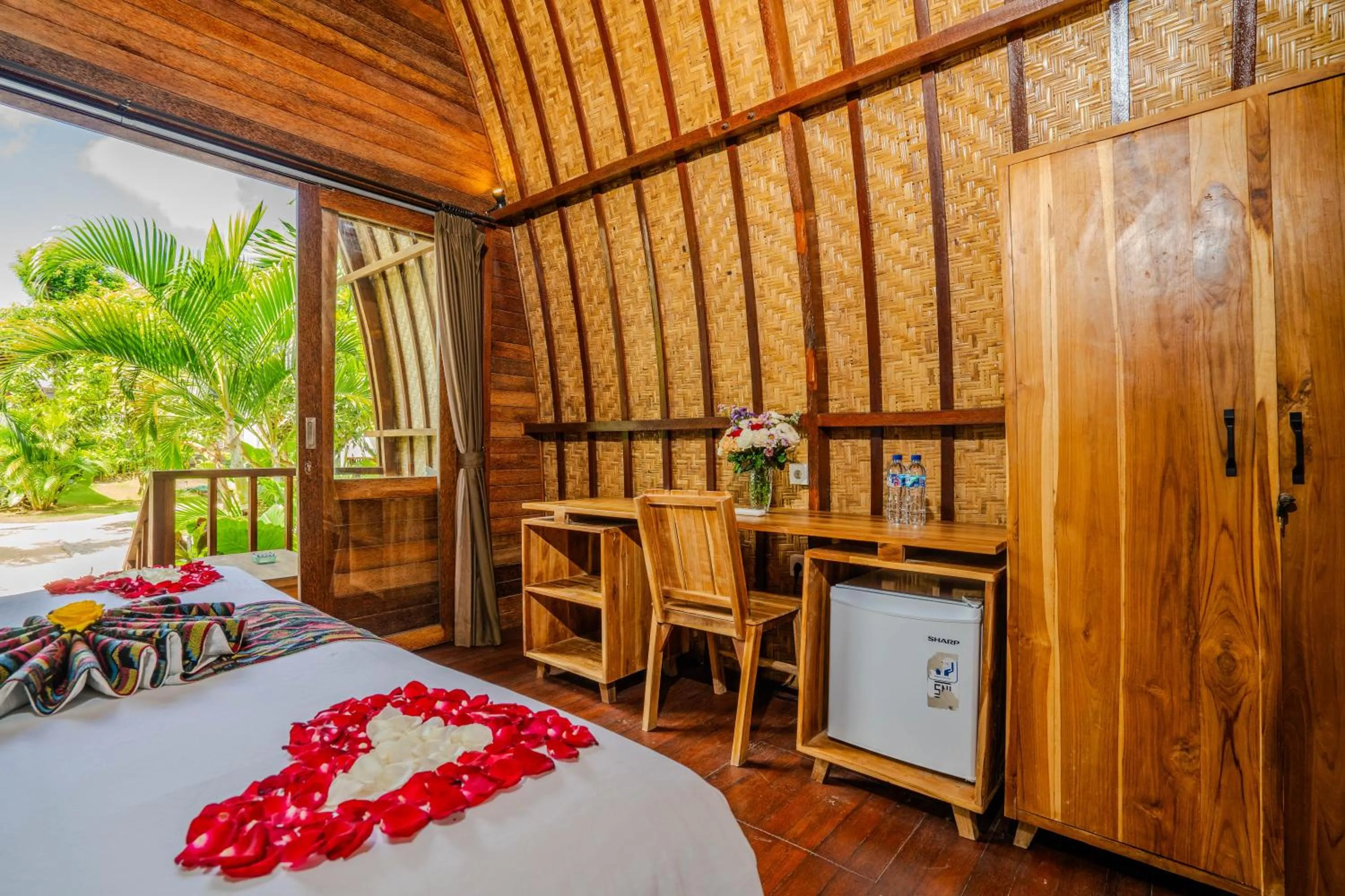 Bed in Lumbung Bukit Resort Uluwatu