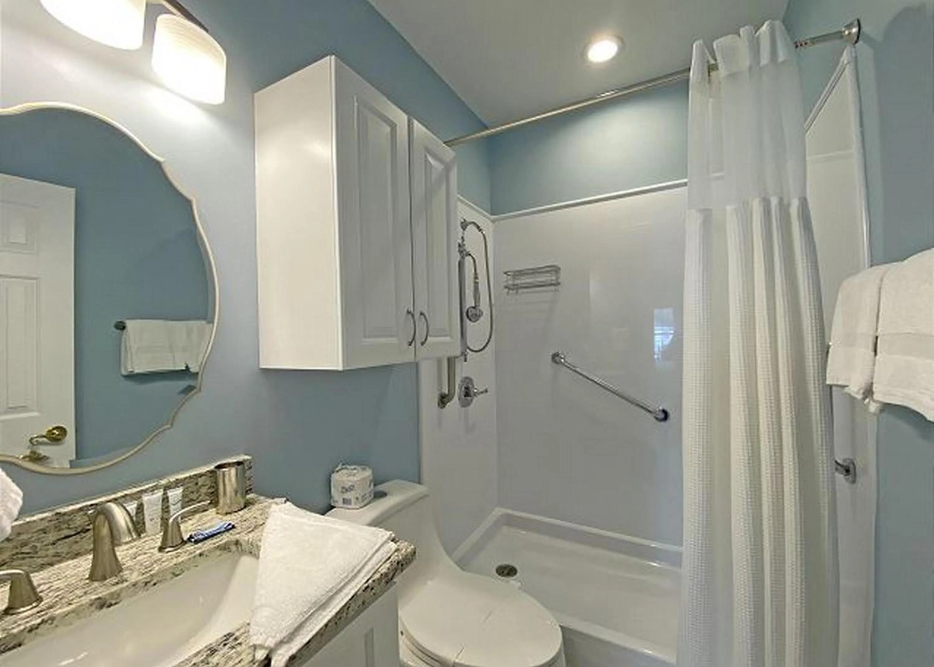 Bathroom in Magnolia Place by Palmetto Vacations