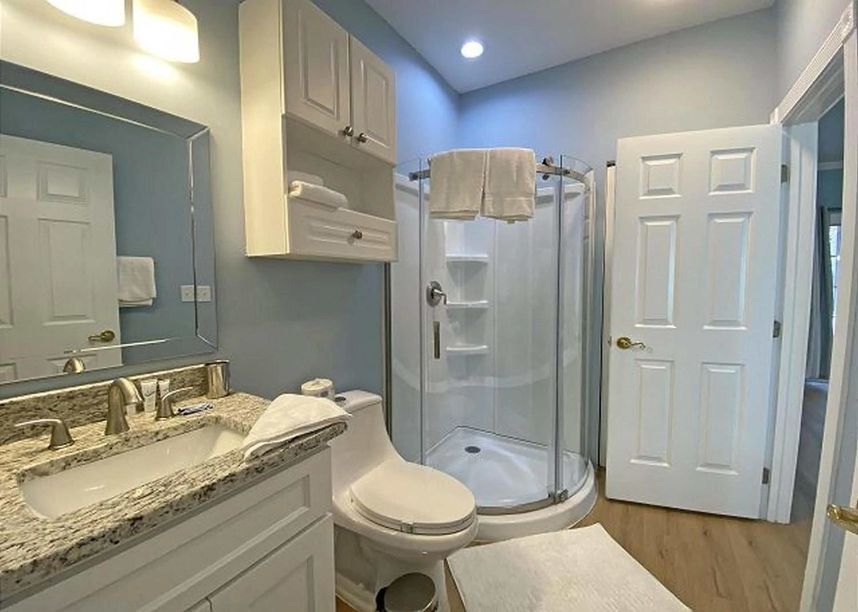 Bathroom in Magnolia Place by Palmetto Vacations
