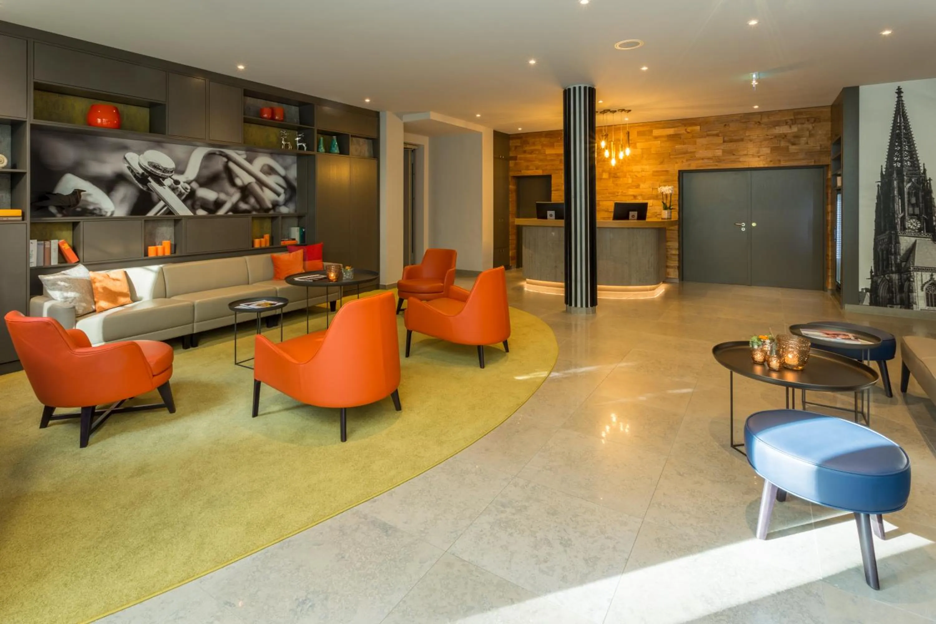 Lobby or reception in Parkhotel Hohenfeld Münster