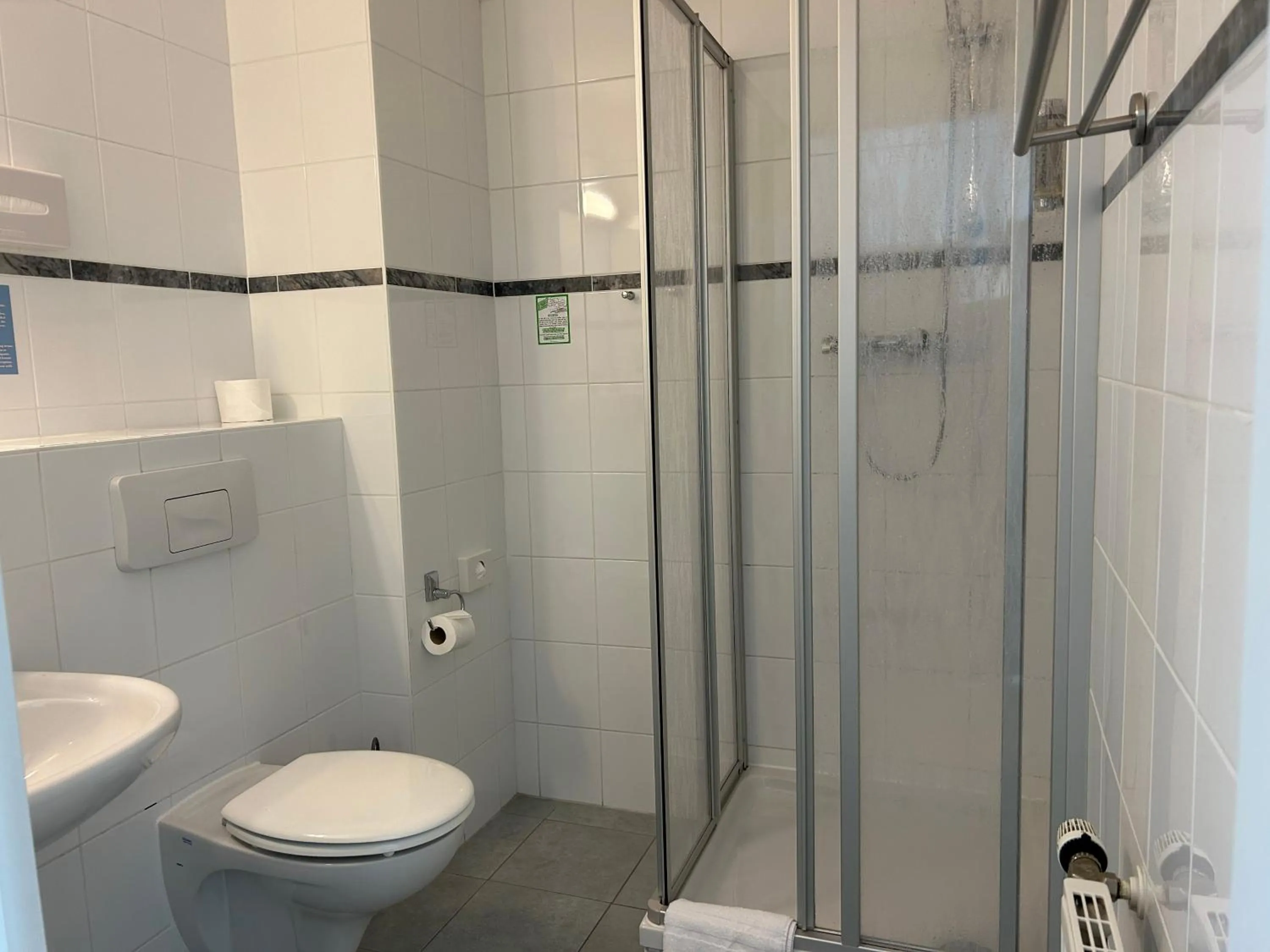 Bathroom in Jahrhunderthotel Leipzig