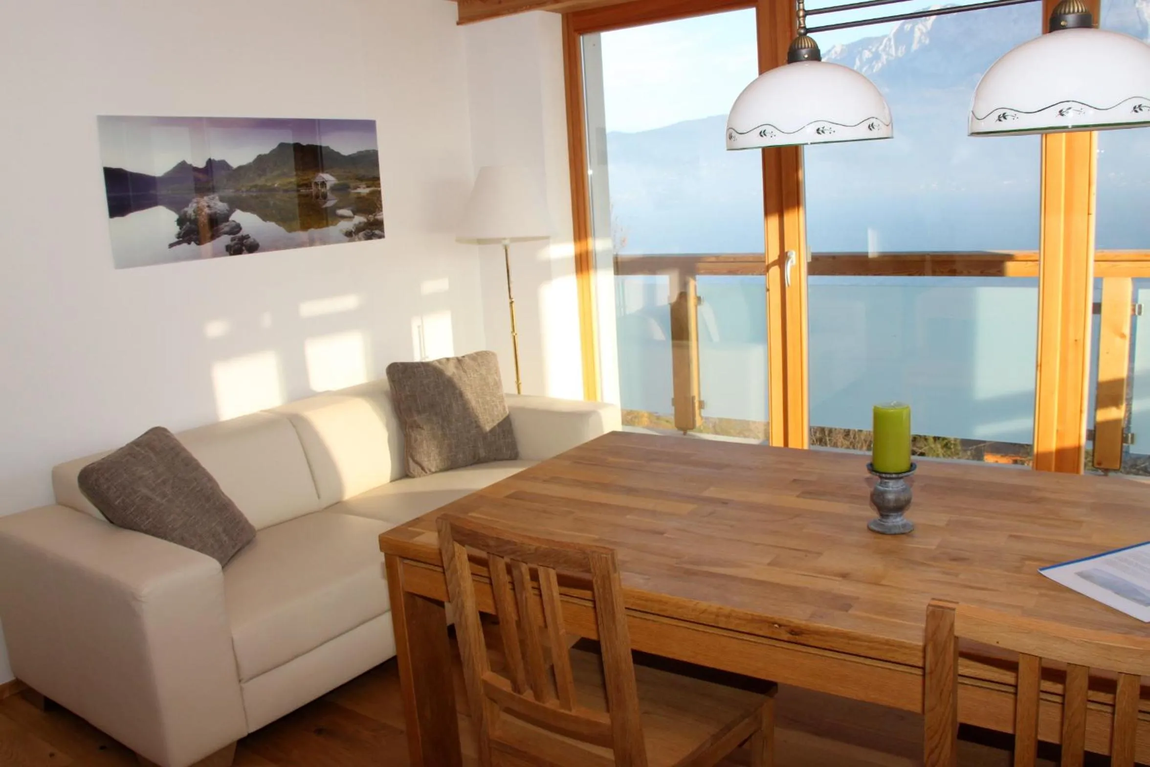 Dining area in Pension Christina