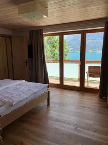 Sea view, Bed in Pension Christina