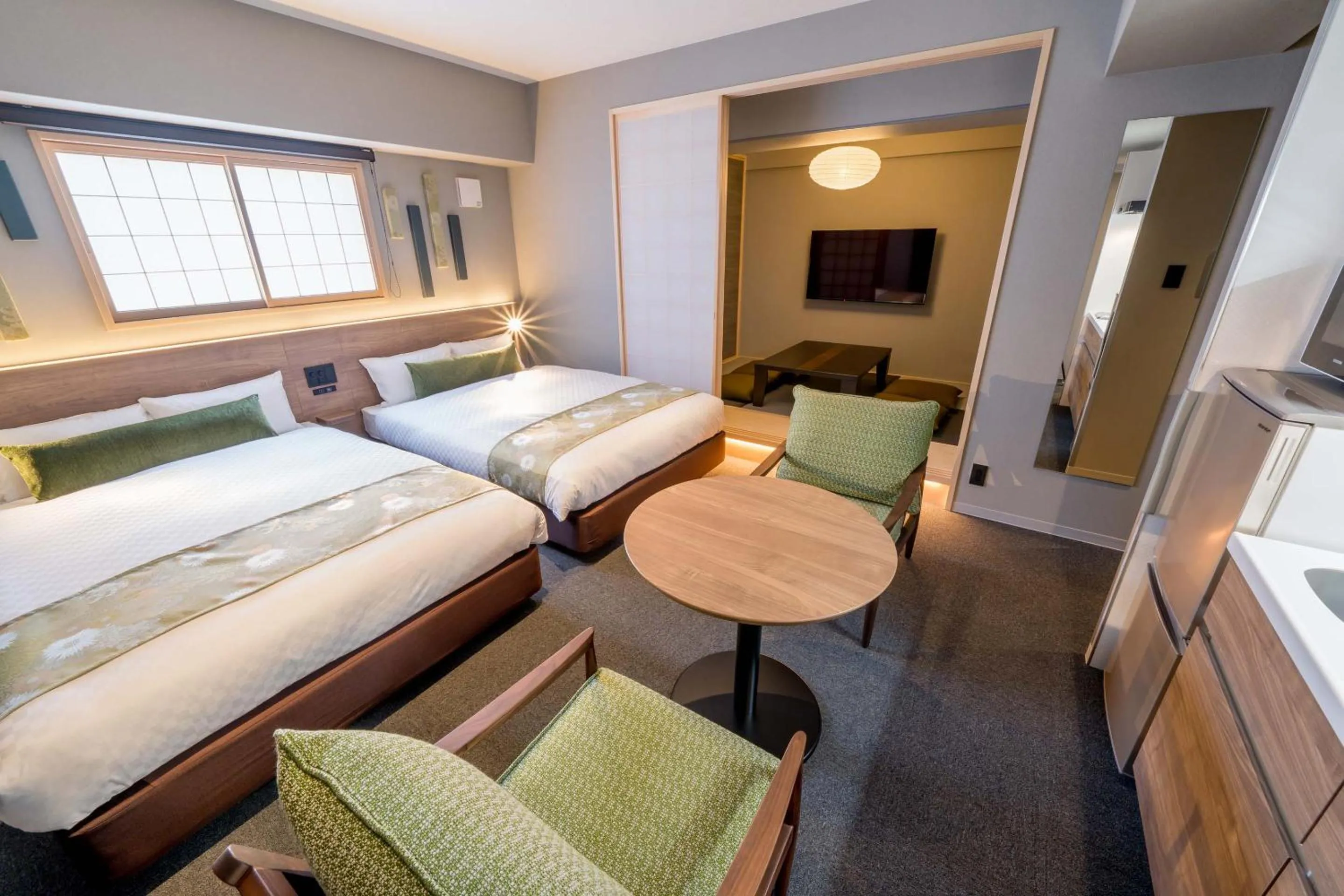 Photo of the whole room, Bed in RESI STAY Hotel Sun Chlorella